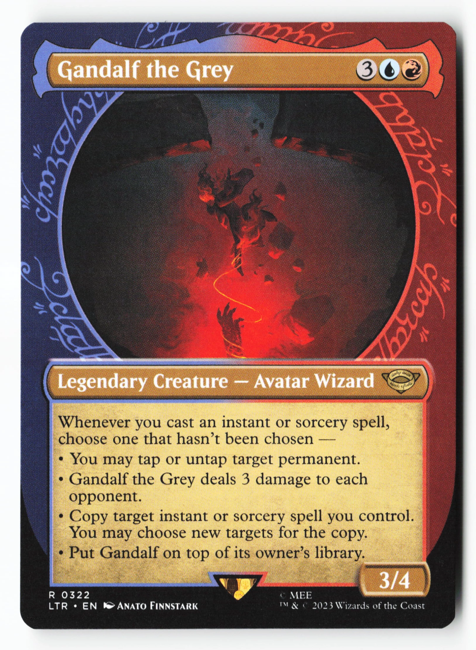 Gandalf the Grey (LTR 322) — Voorkant