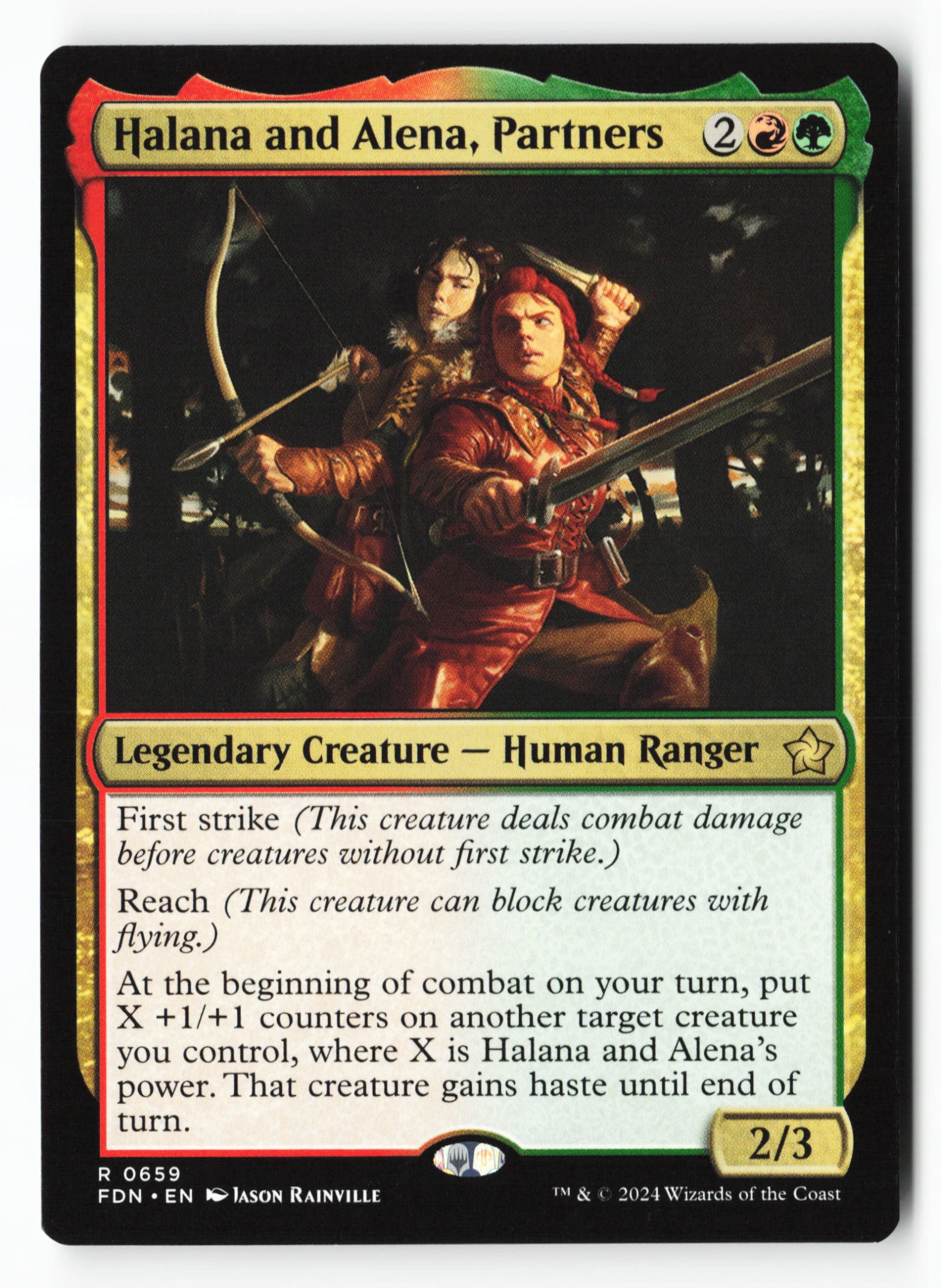 Halana and Alena, Partners (FDN 659) — Voorkant