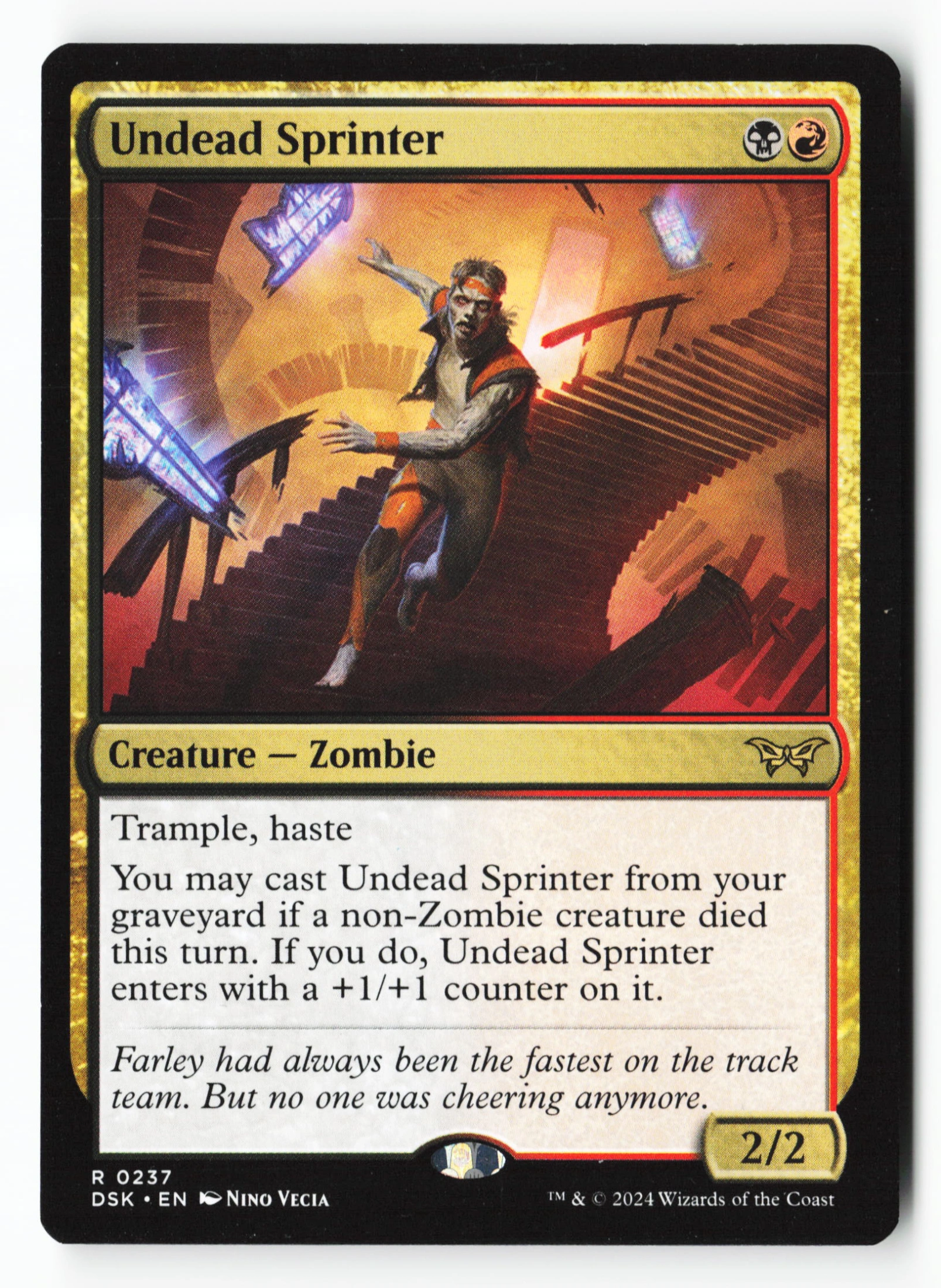 Undead Sprinter (DSK 237) — Voorkant