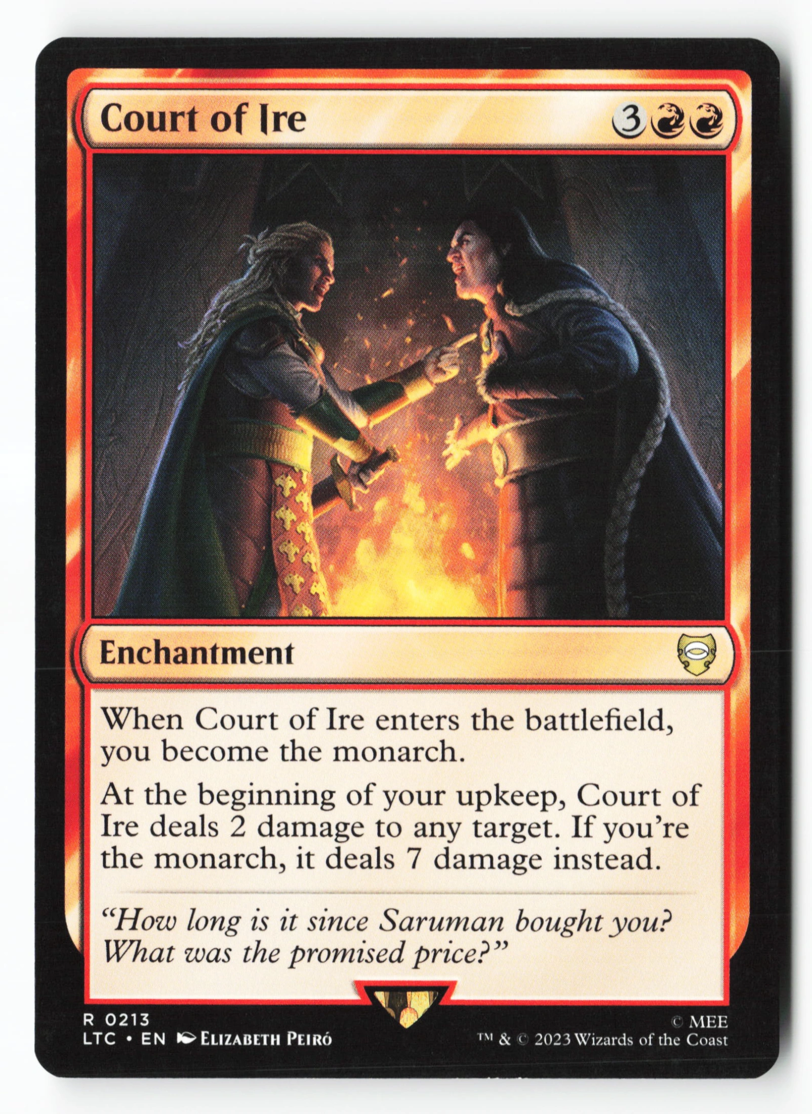 Court of Ire (LTC 213) — Voorkant