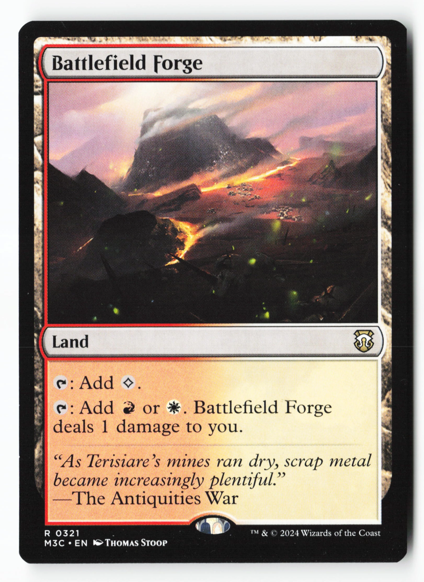 Battlefield Forge (M3C 321) — Voorkant