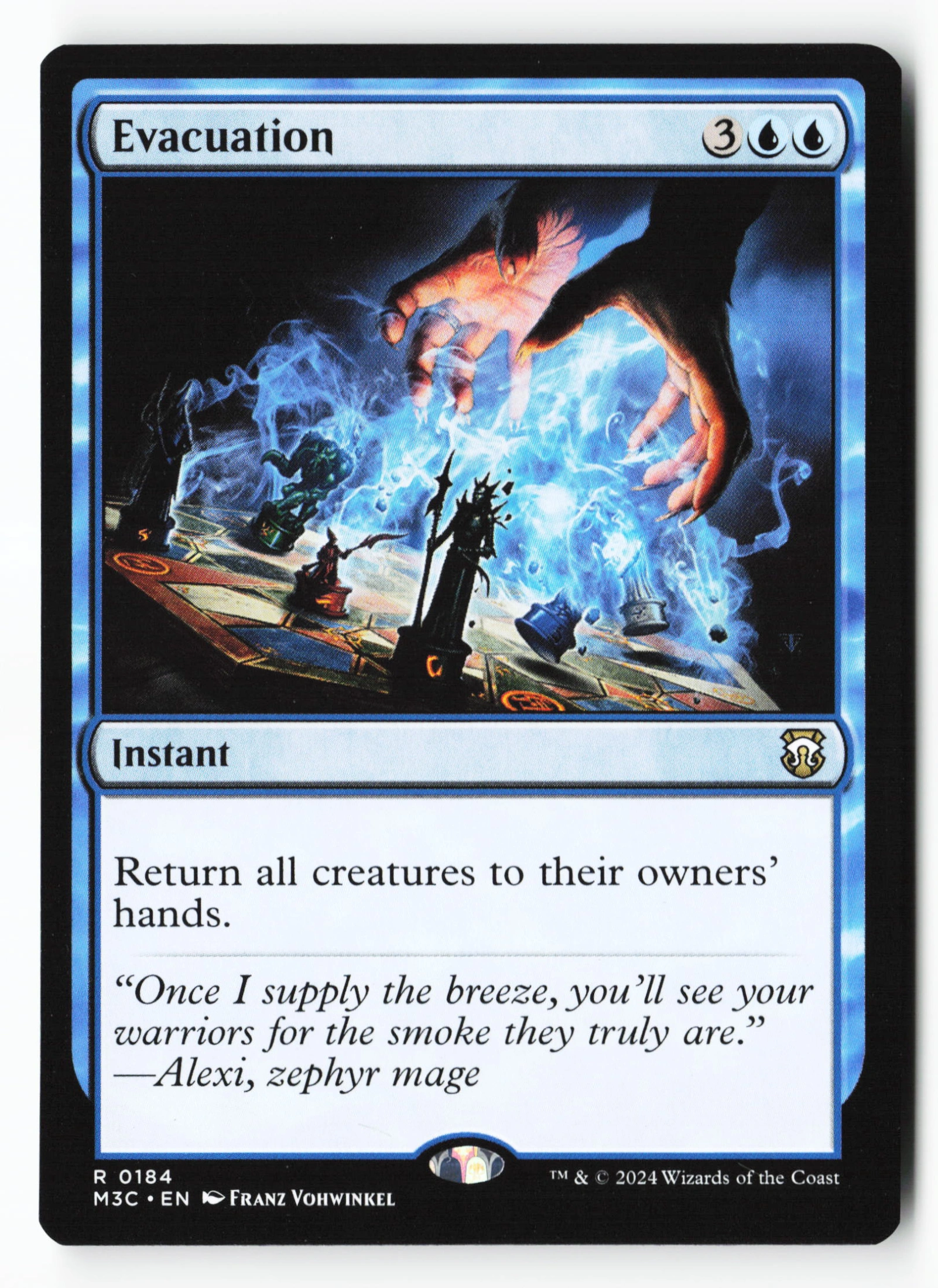 Evacuation (M3C 184) — Voorkant