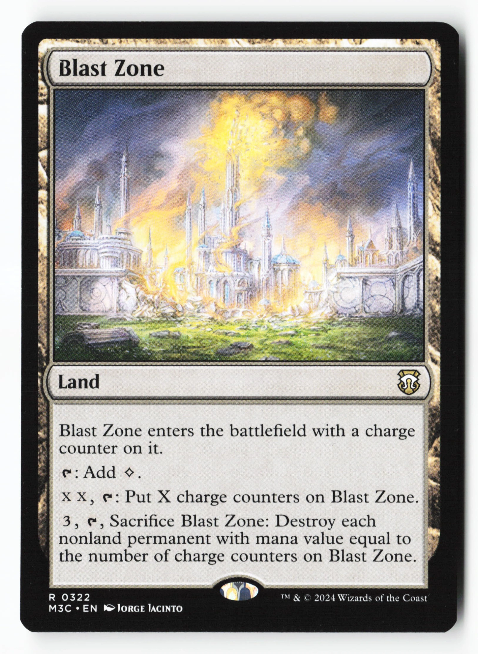 Blast Zone (M3C 322) — Voorkant