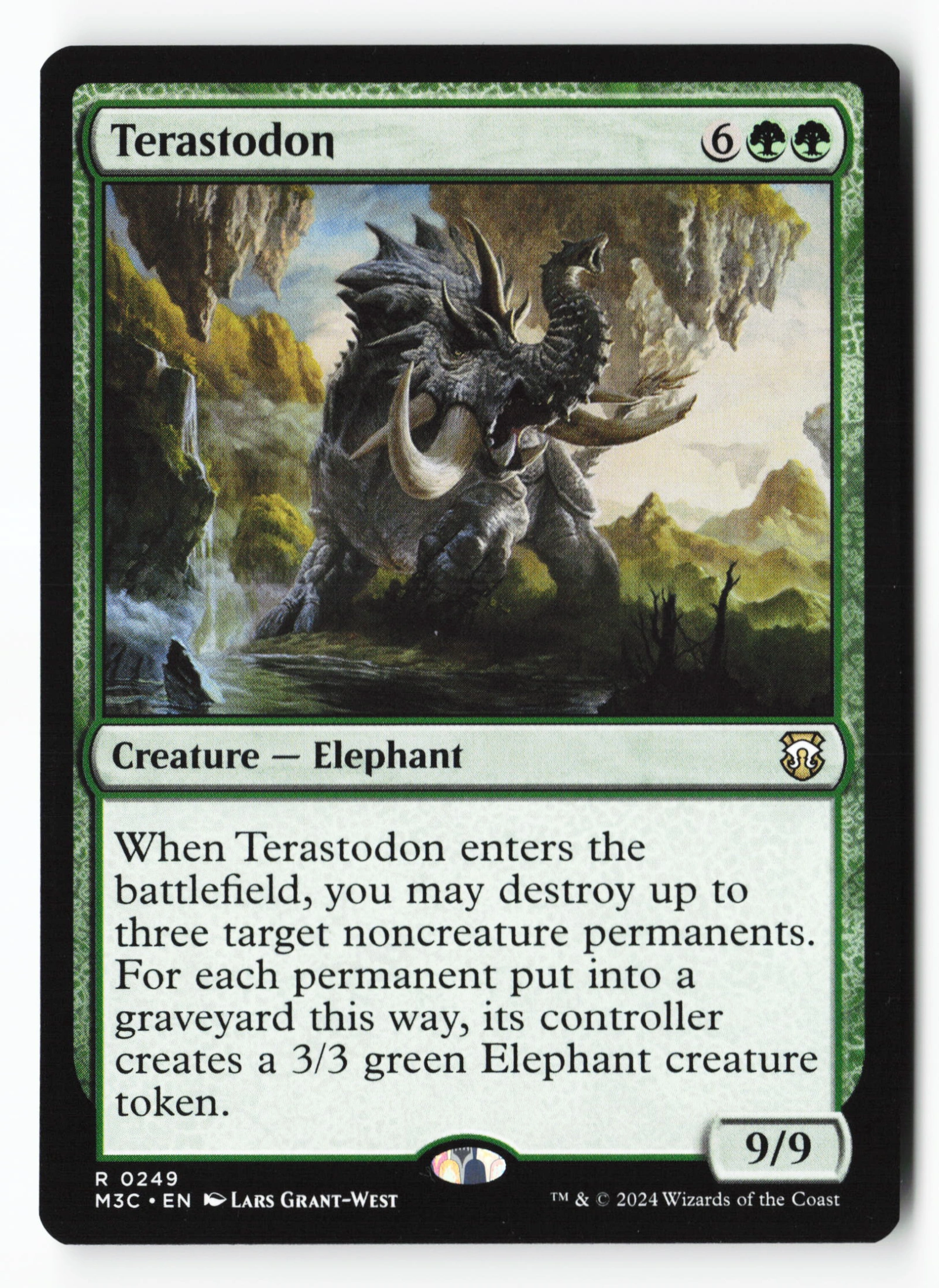 Terastodon (M3C 249) — Voorkant