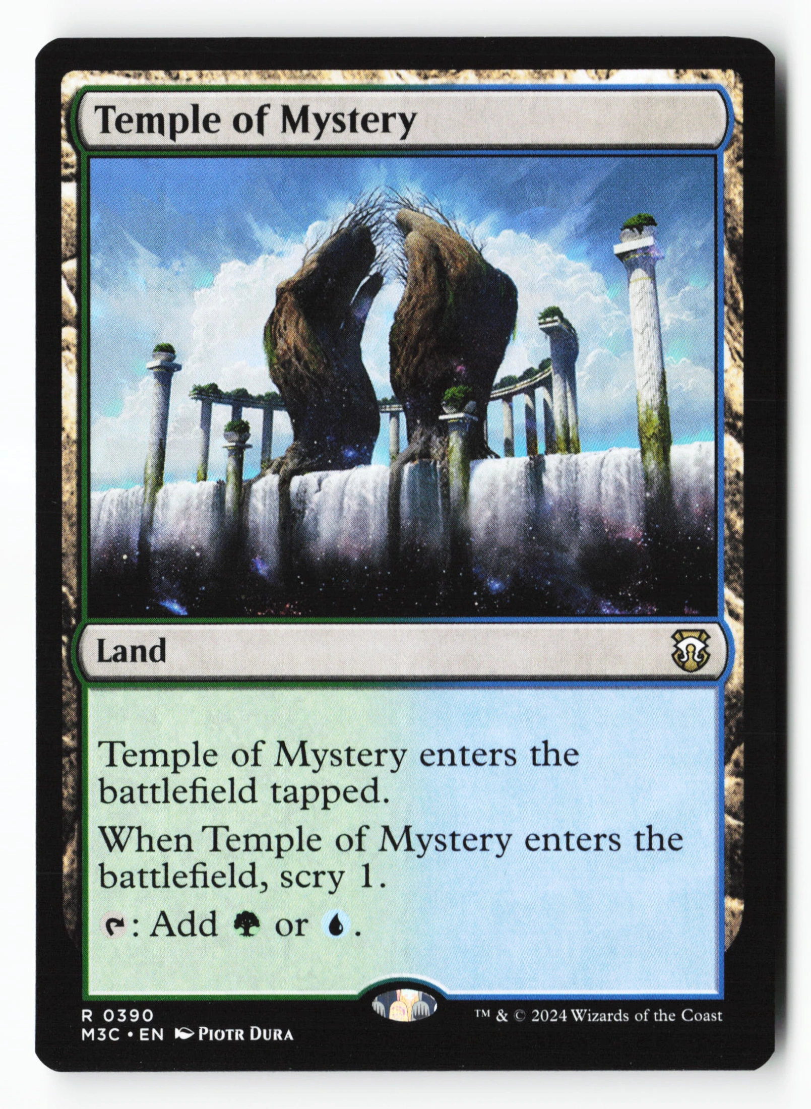Temple of Mystery (M3C 390) — Voorkant