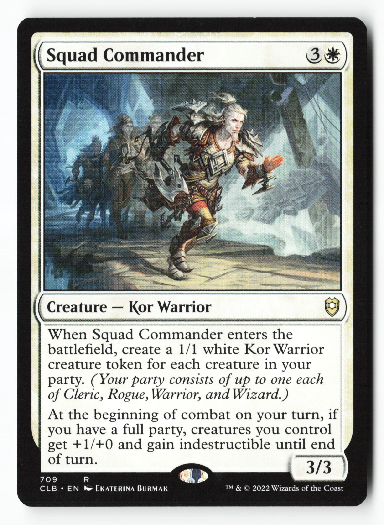 Squad Commander (CLB 709) — Voorkant