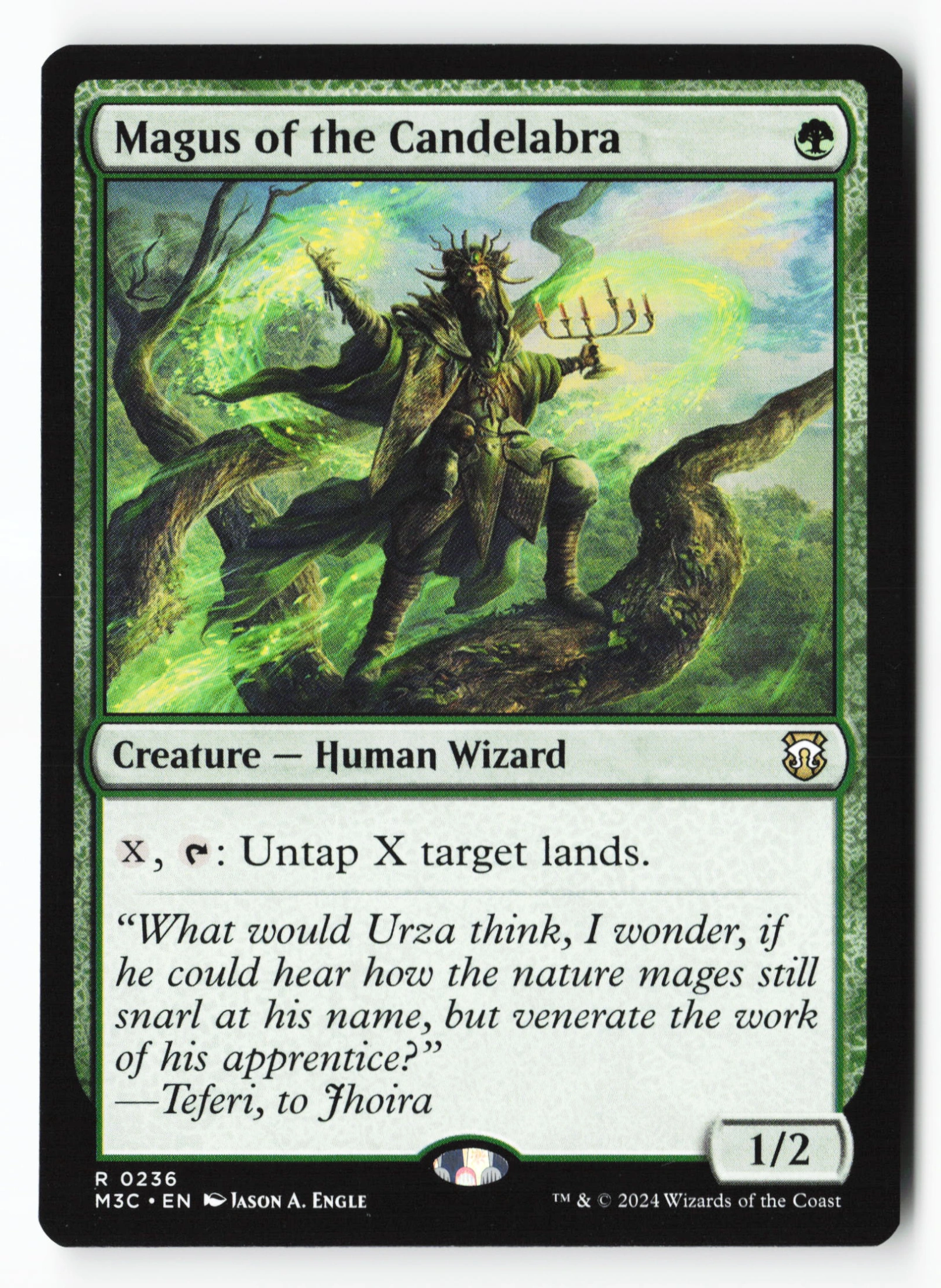 Magus of the Candelabra (M3C 236) — Voorkant
