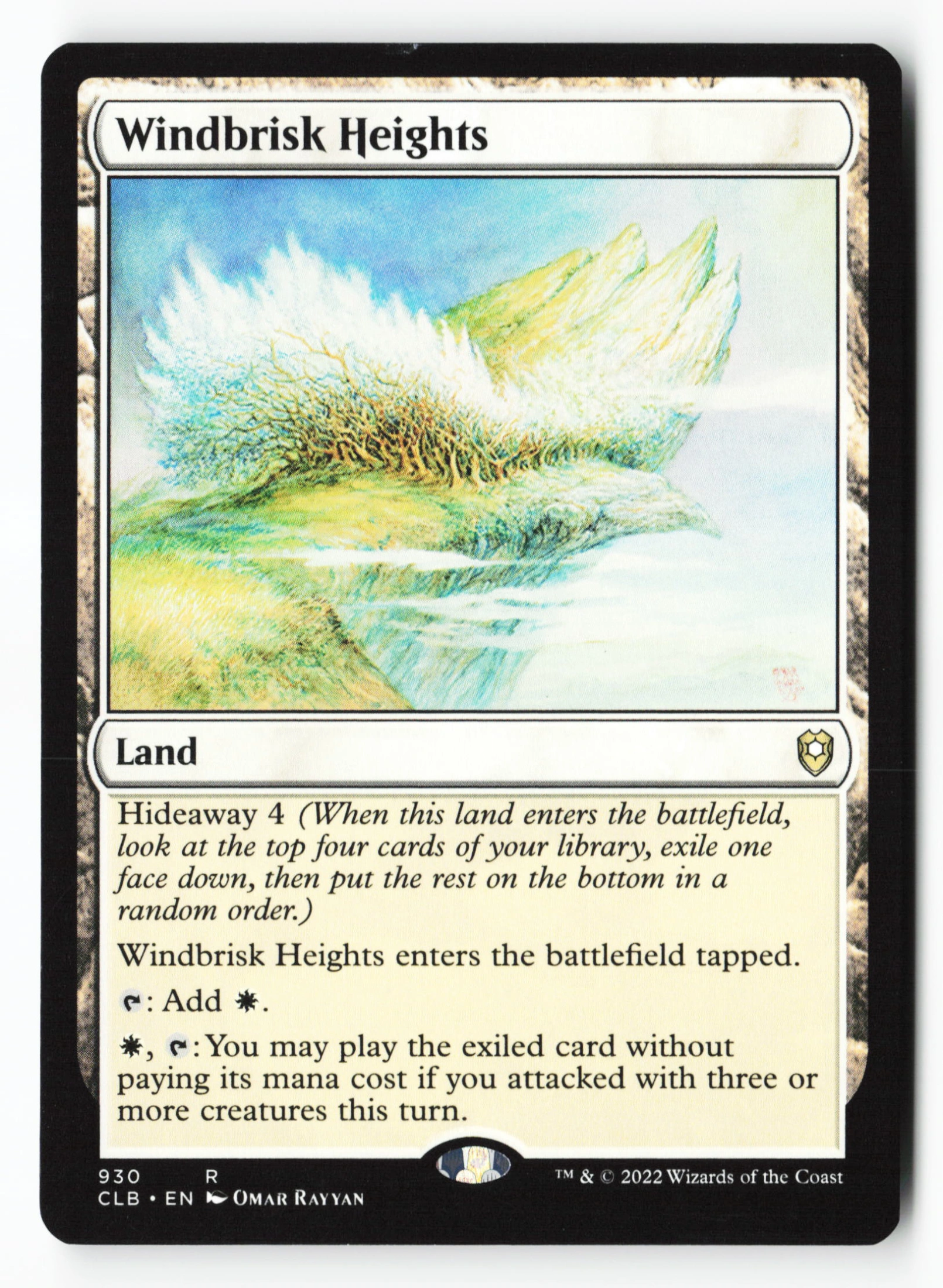 Windbrisk Heights (CLB 930) — Voorkant