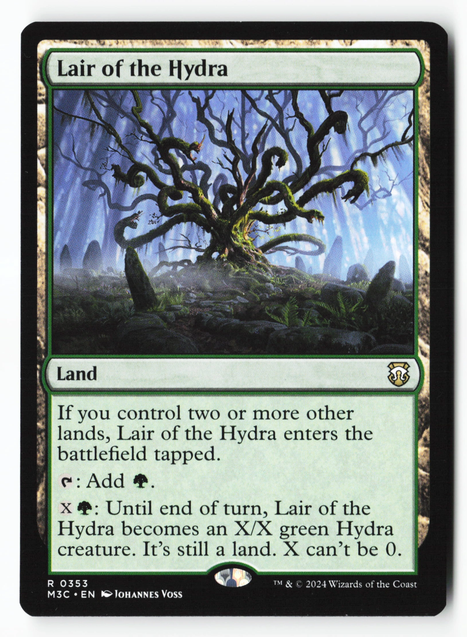 Lair of the Hydra (M3C 353) — Voorkant