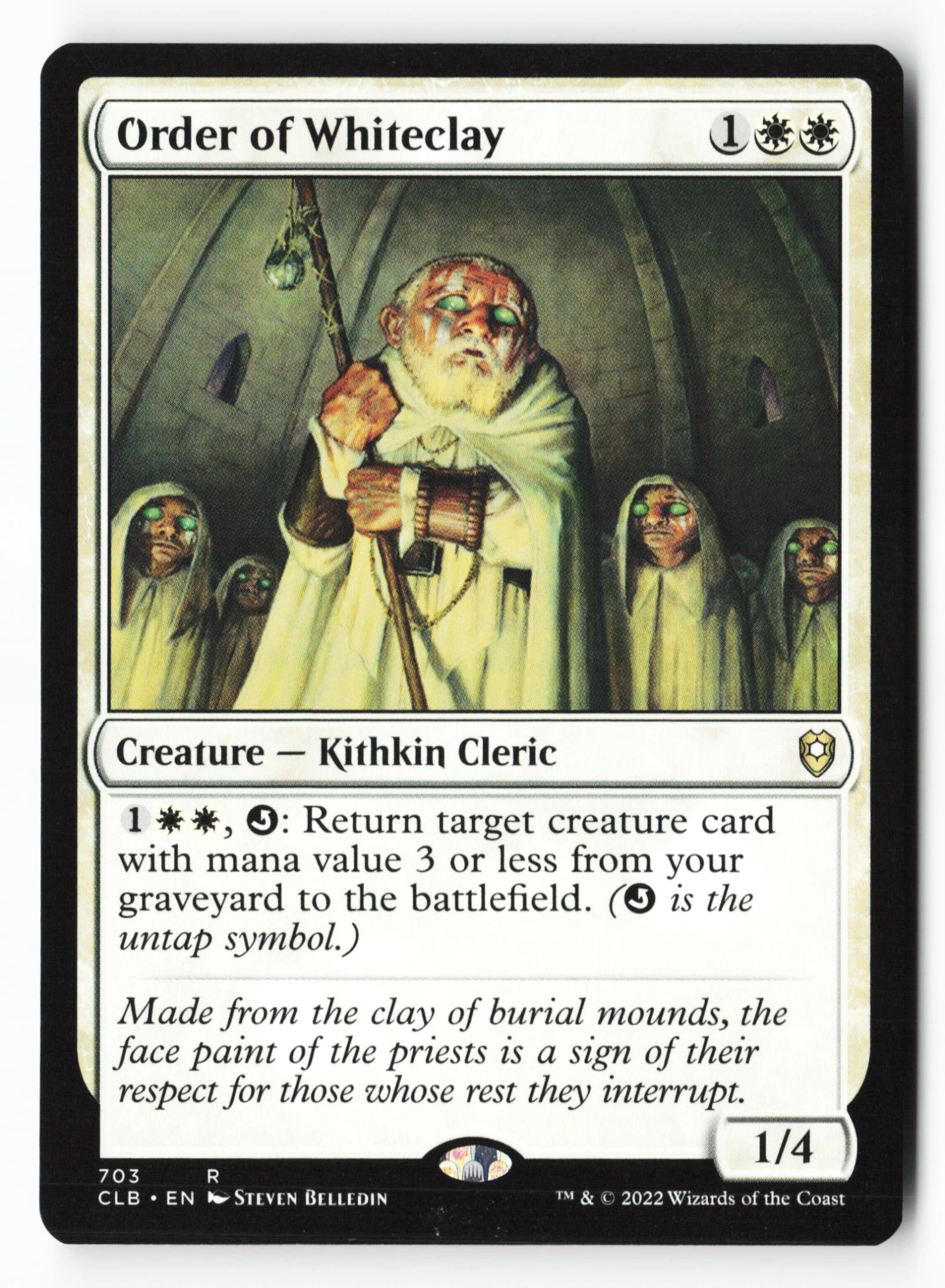 Order of Whiteclay (CLB 703) — Voorkant