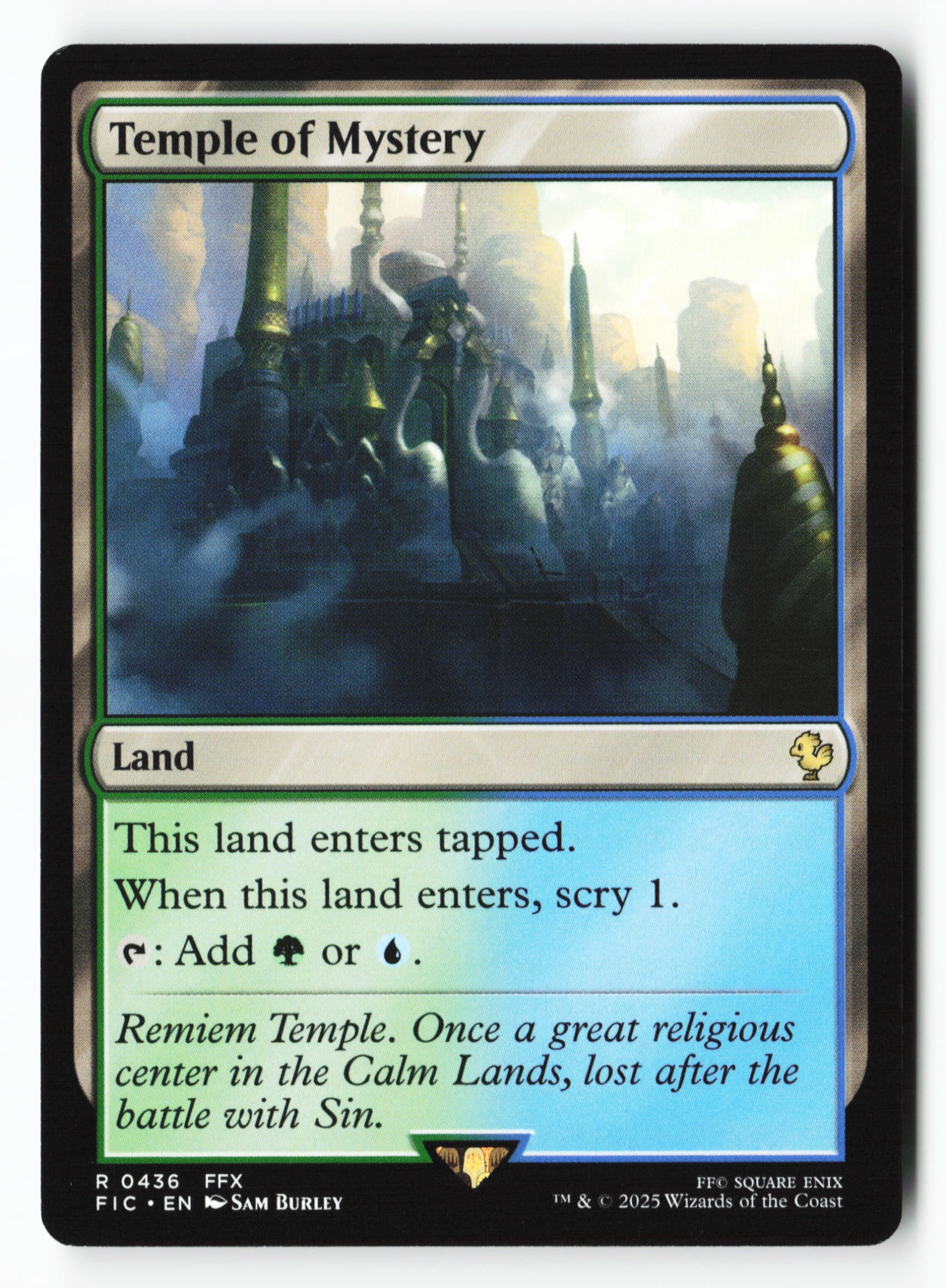 Temple of Mystery (FIC 436) — Voorkant