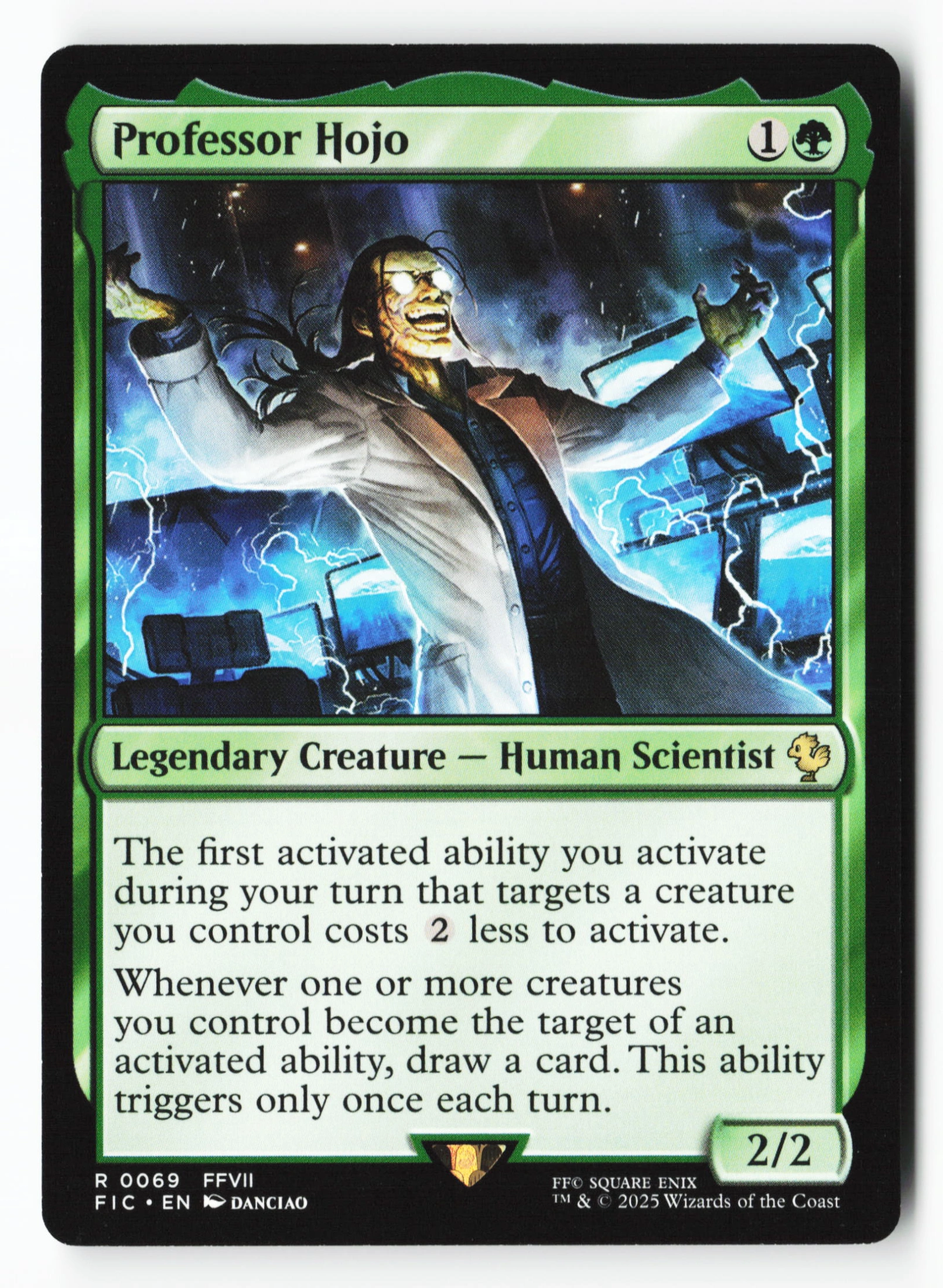 Professor Hojo (FIC 069) — Voorkant