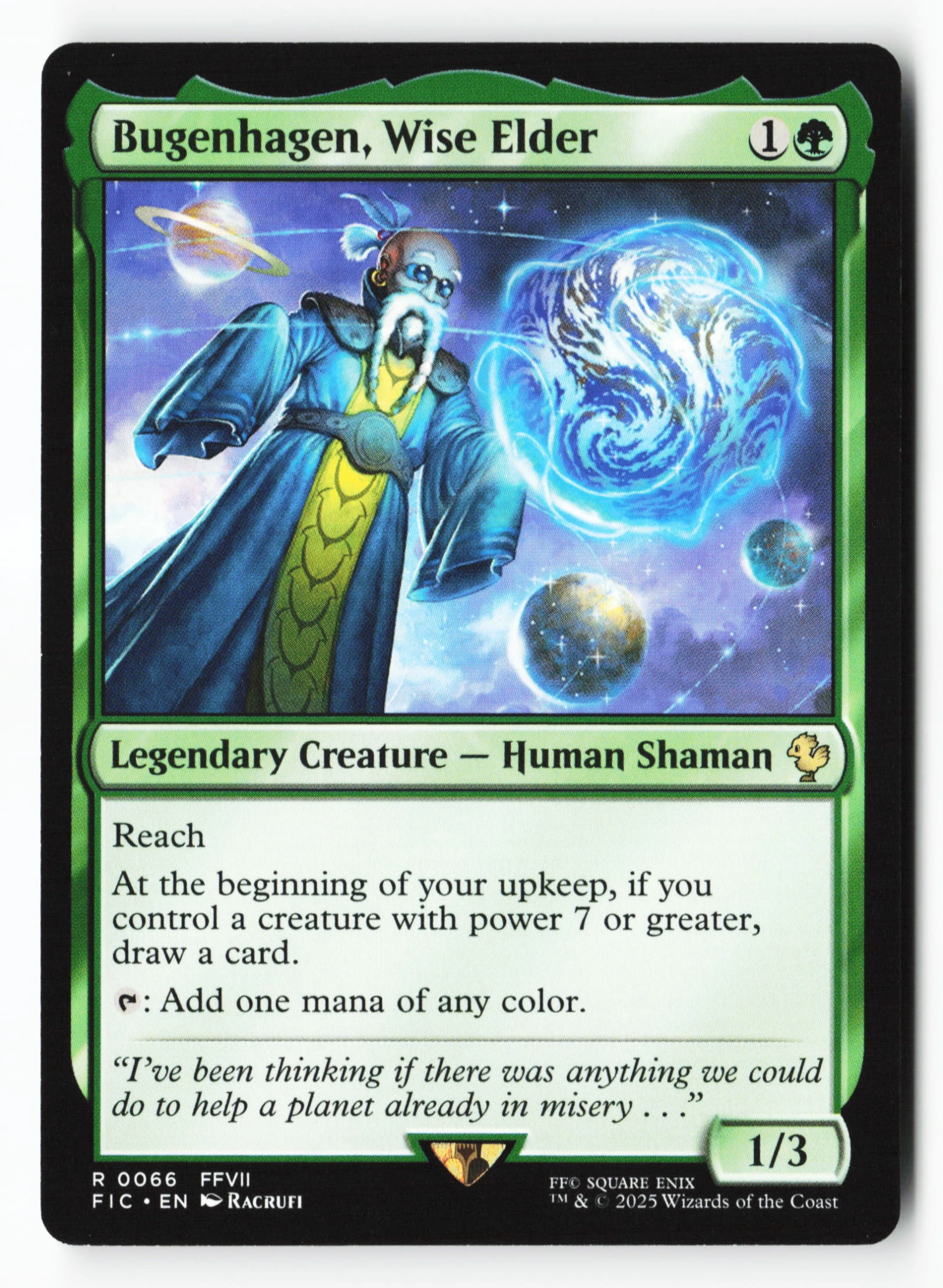 Bugenhagen, Wise Elder (FIC 066) — Voorkant