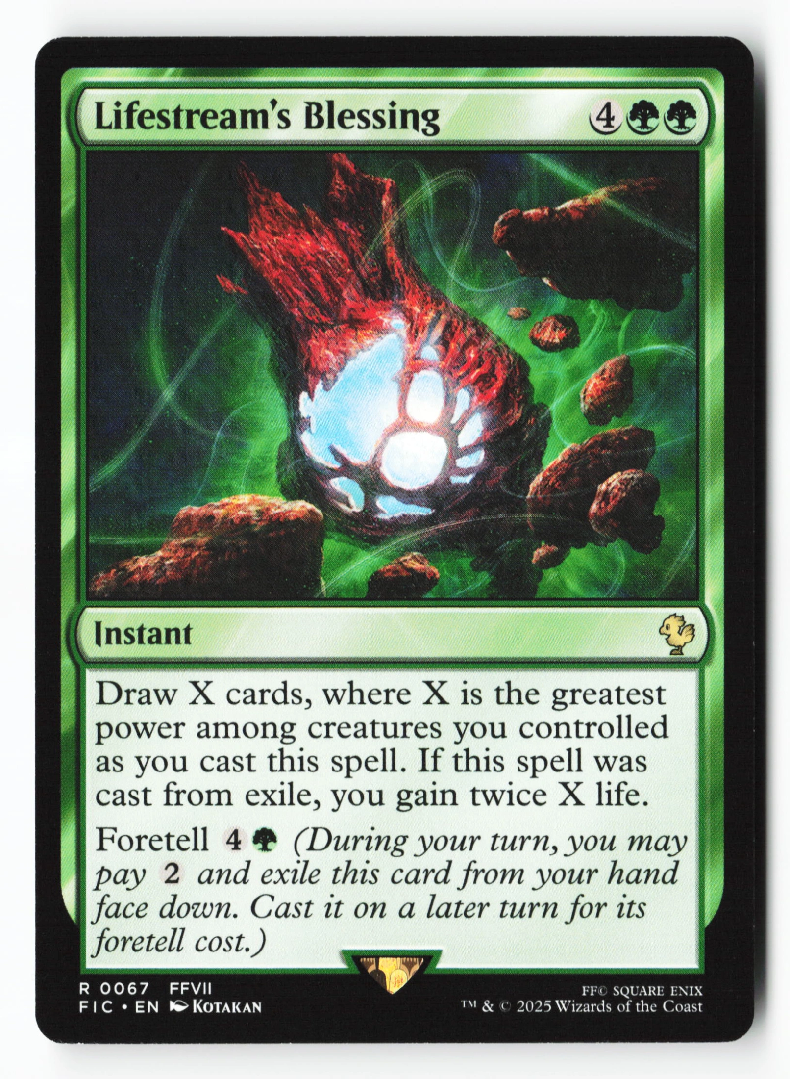 Lifestream's Blessing (FIC 067) — Voorkant