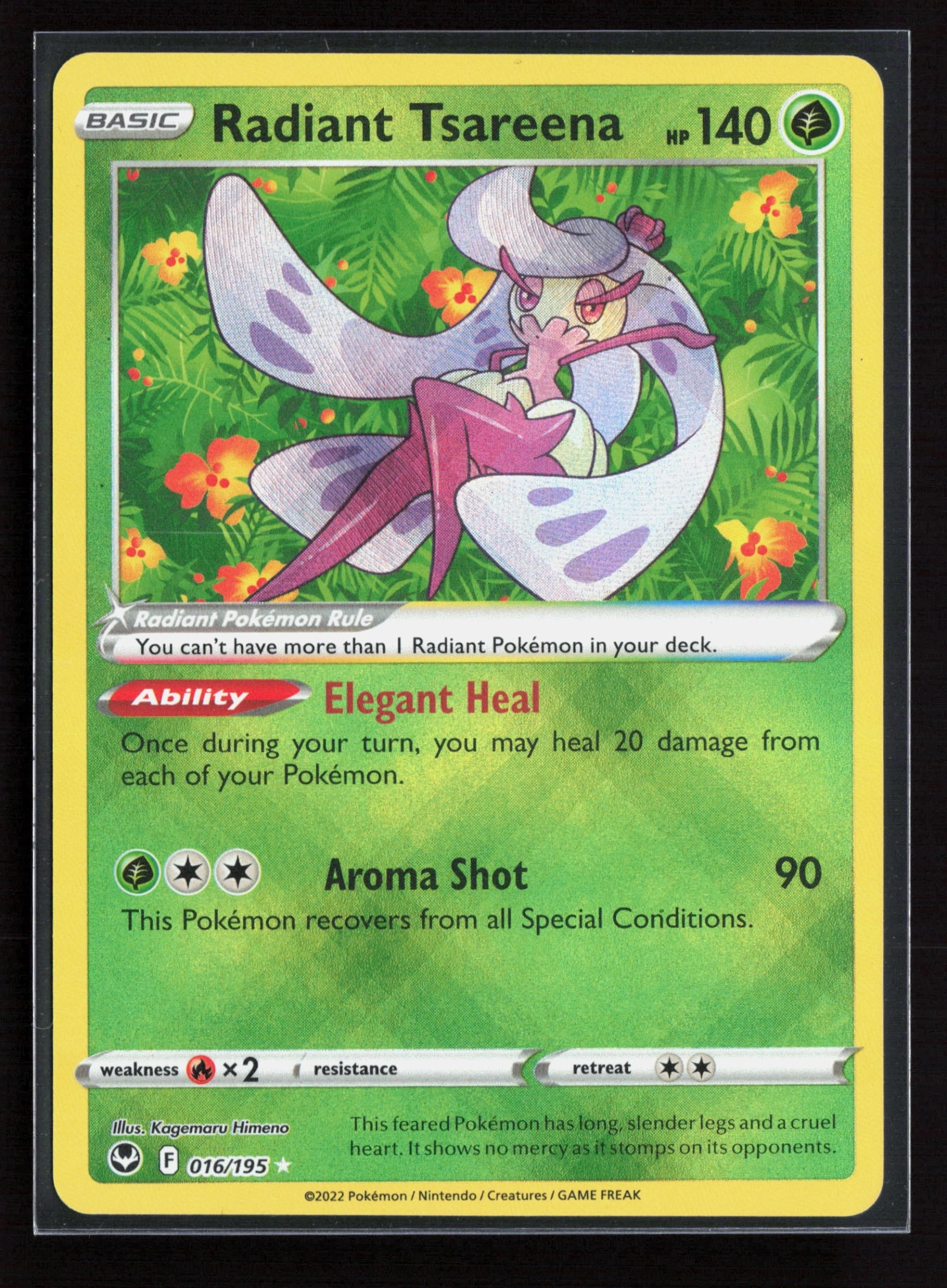 Radiant Tsareena (SIT 016) — Voorkant