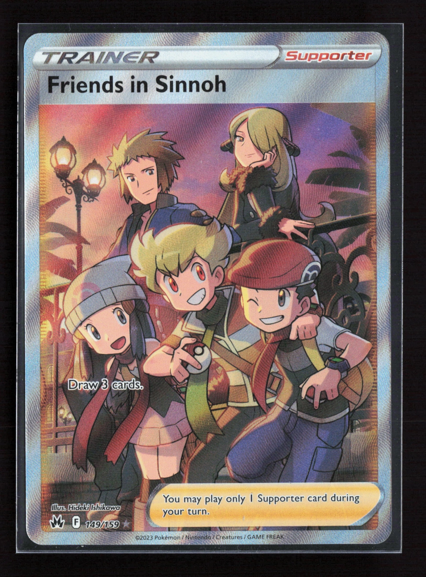 Friends in Sinnoh (CRZ 149) — Voorkant