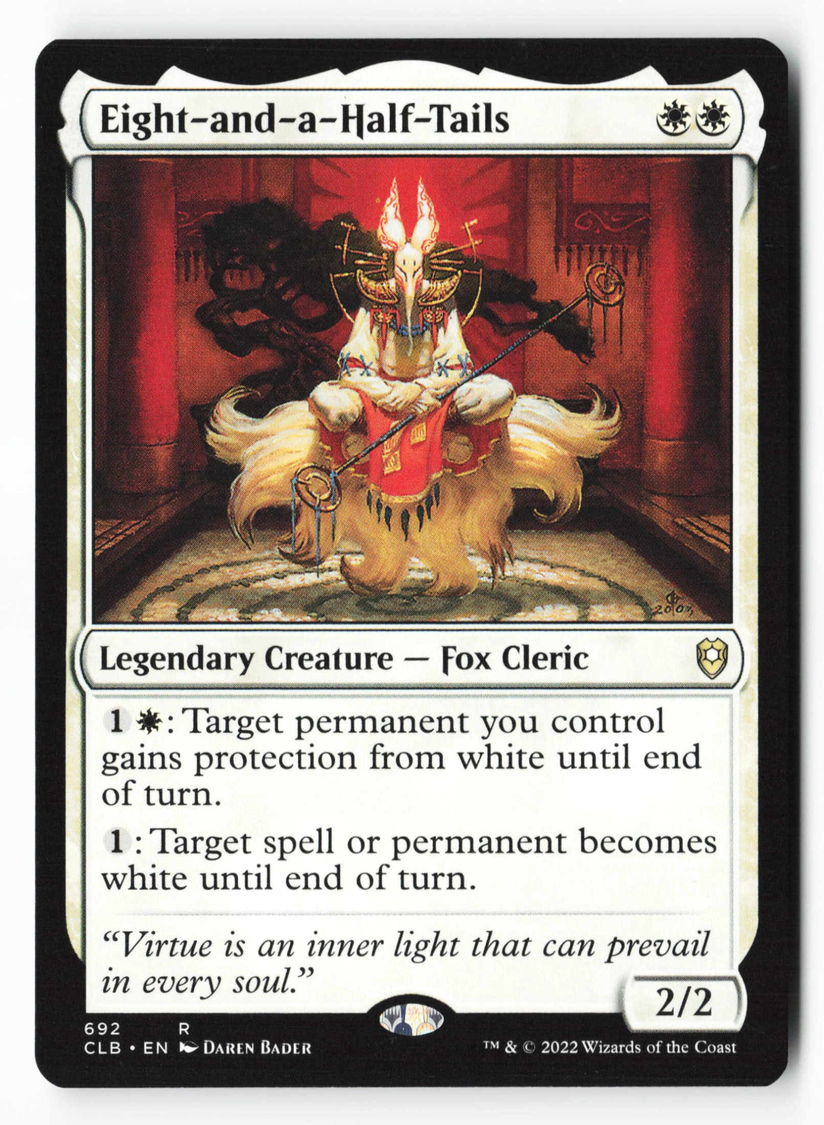 Eight-and-a-Half-Tails (CLB 692) — Voorkant