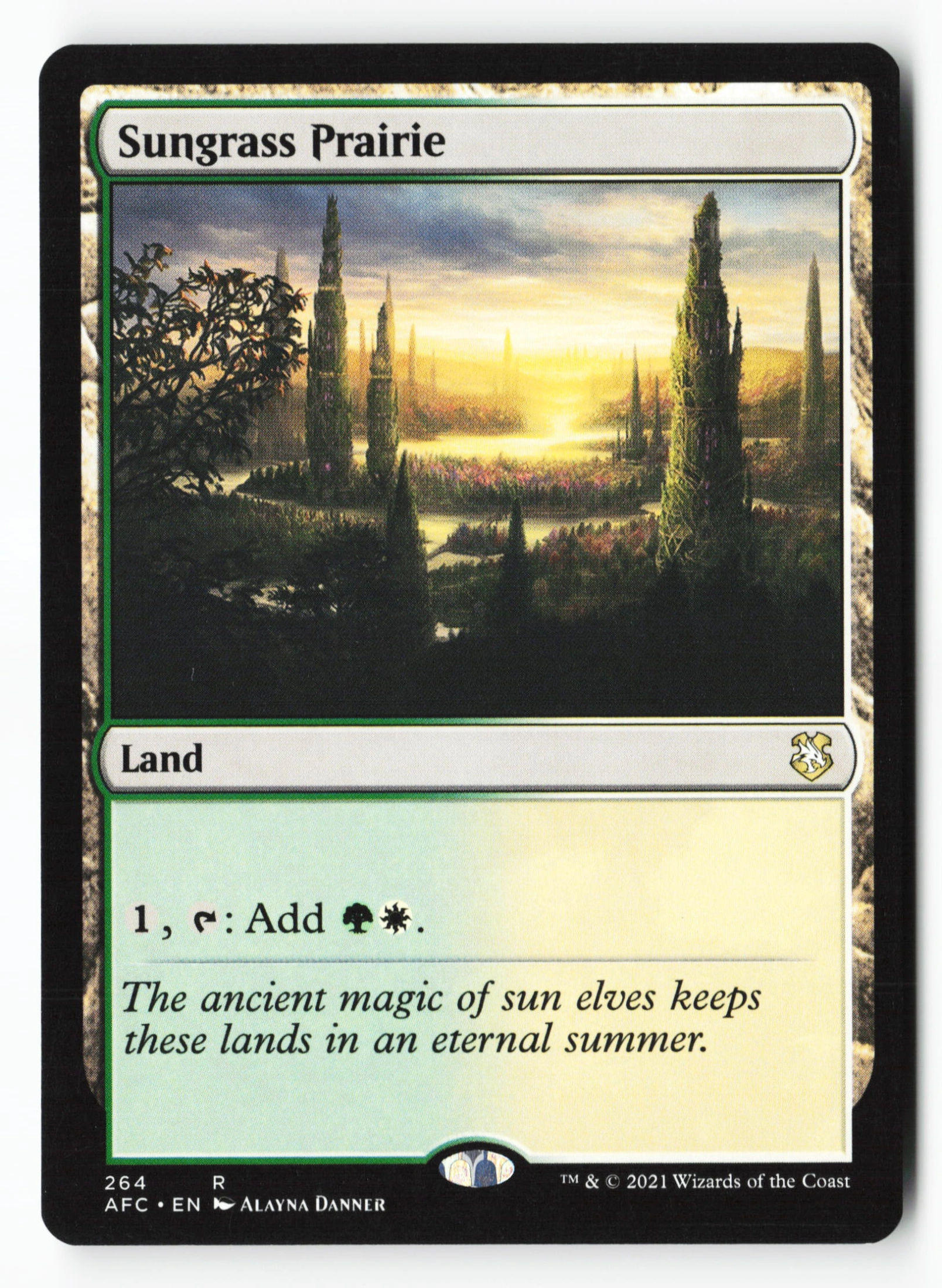 Sungrass Prairie (AFC 264) — Voorkant