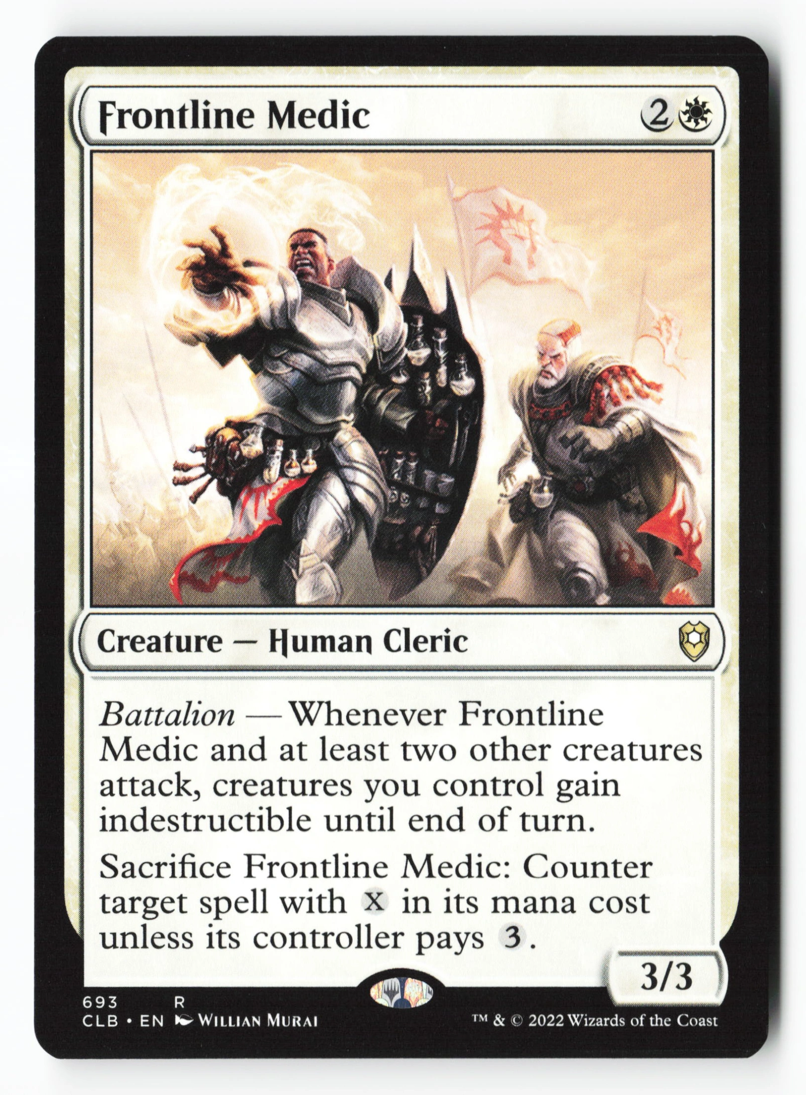 Frontline Medic (CLB 693) — Voorkant