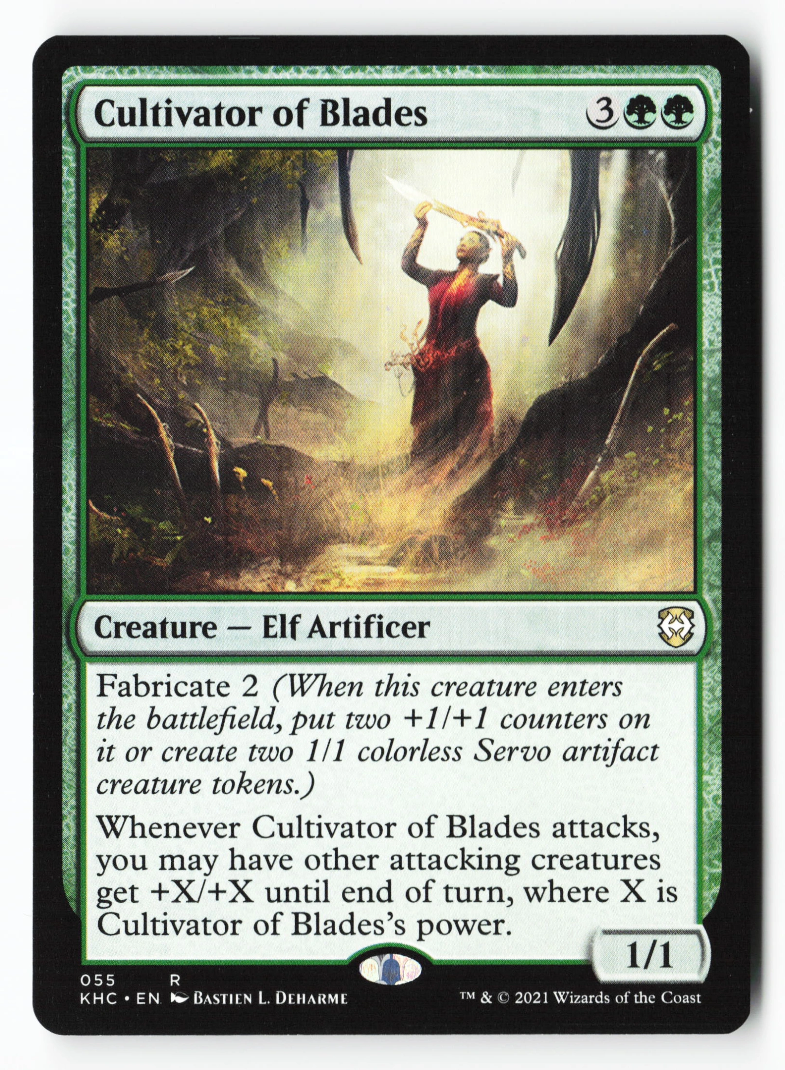 Cultivator of Blades (KHC 055) — Voorkant