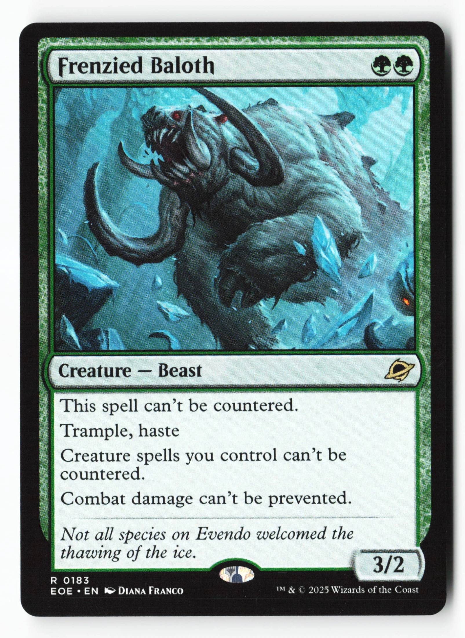 Frenzied Baloth (EOE 183) — Voorkant