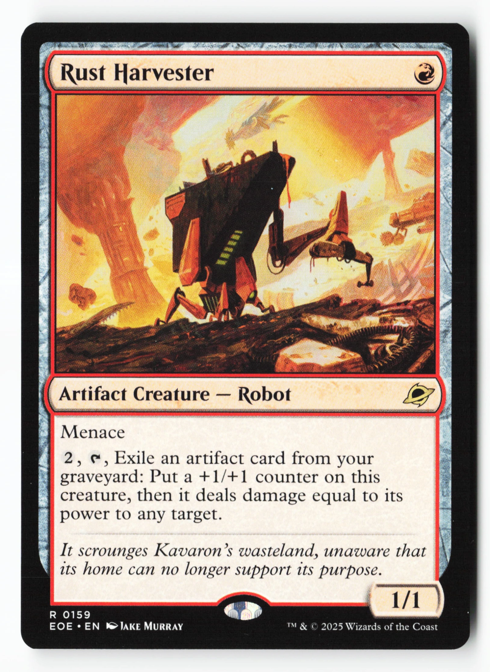 Rust Harvester (EOE 159) — Voorkant