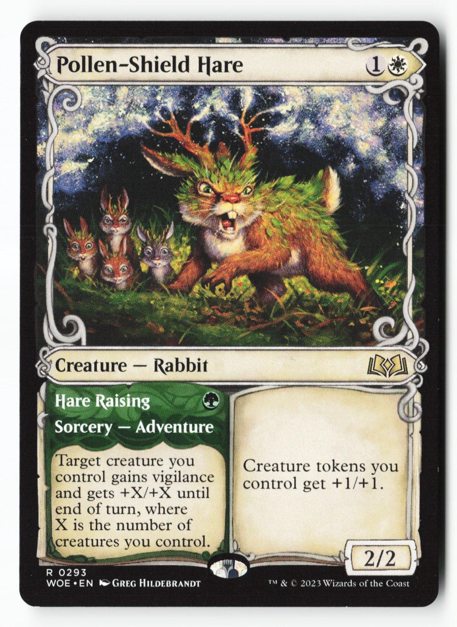 Pollen-Shield Hare // Hare Raising (WOE 293) — Voorkant