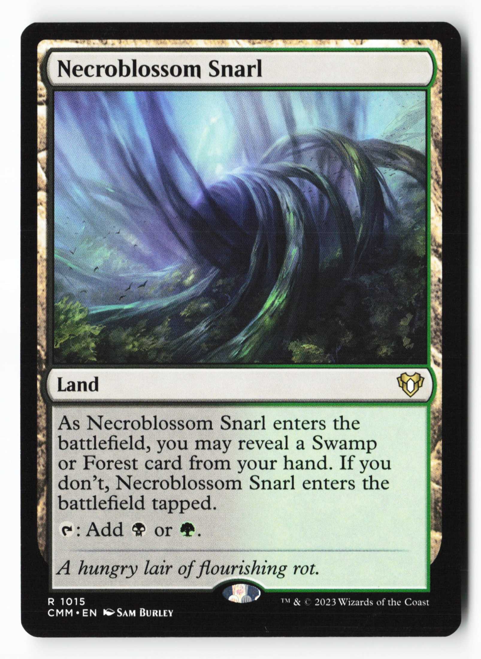 Necroblossom Snarl (CMM 1015) — Voorkant