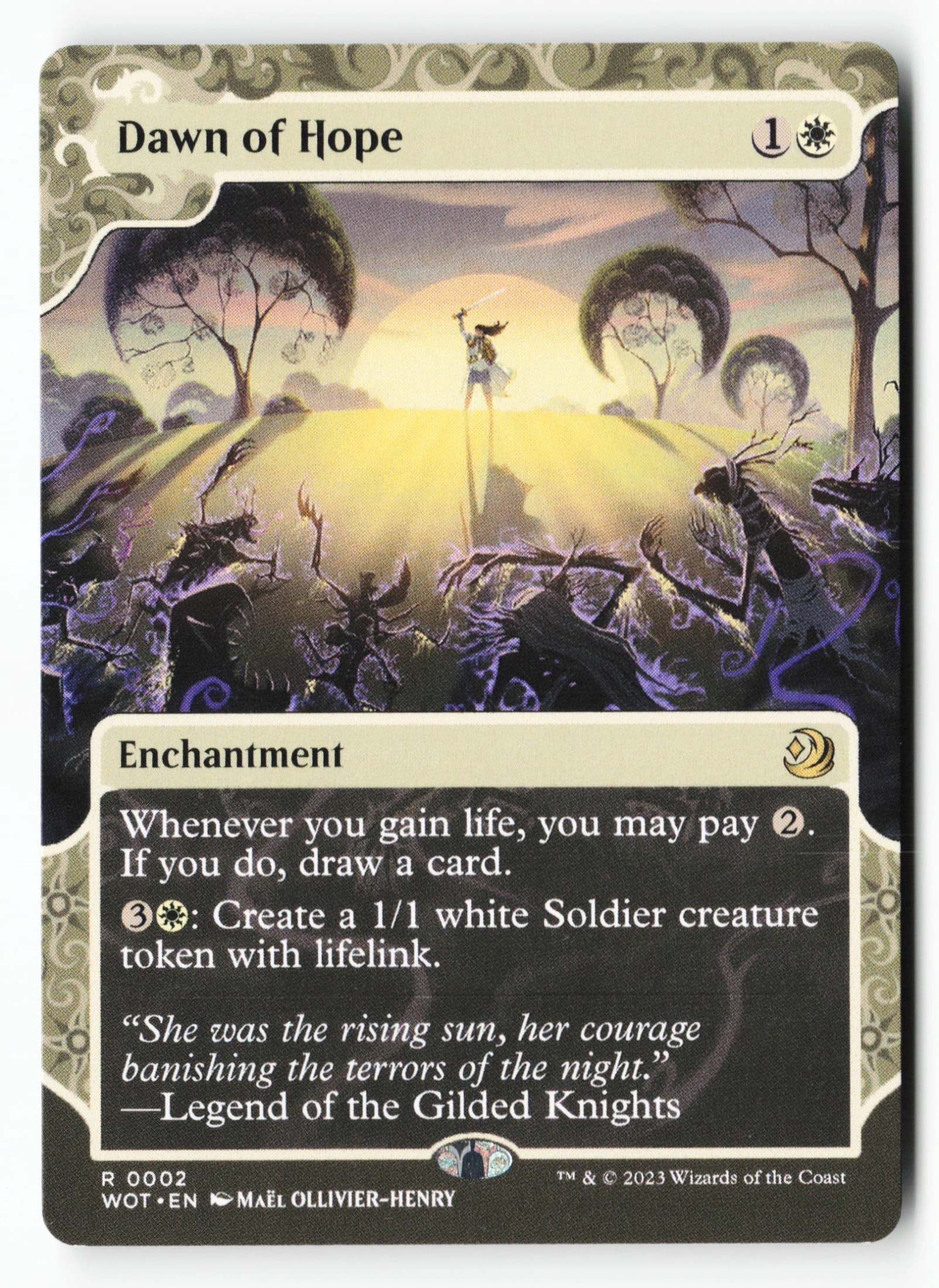 Dawn of Hope (WOT 002) — Voorkant