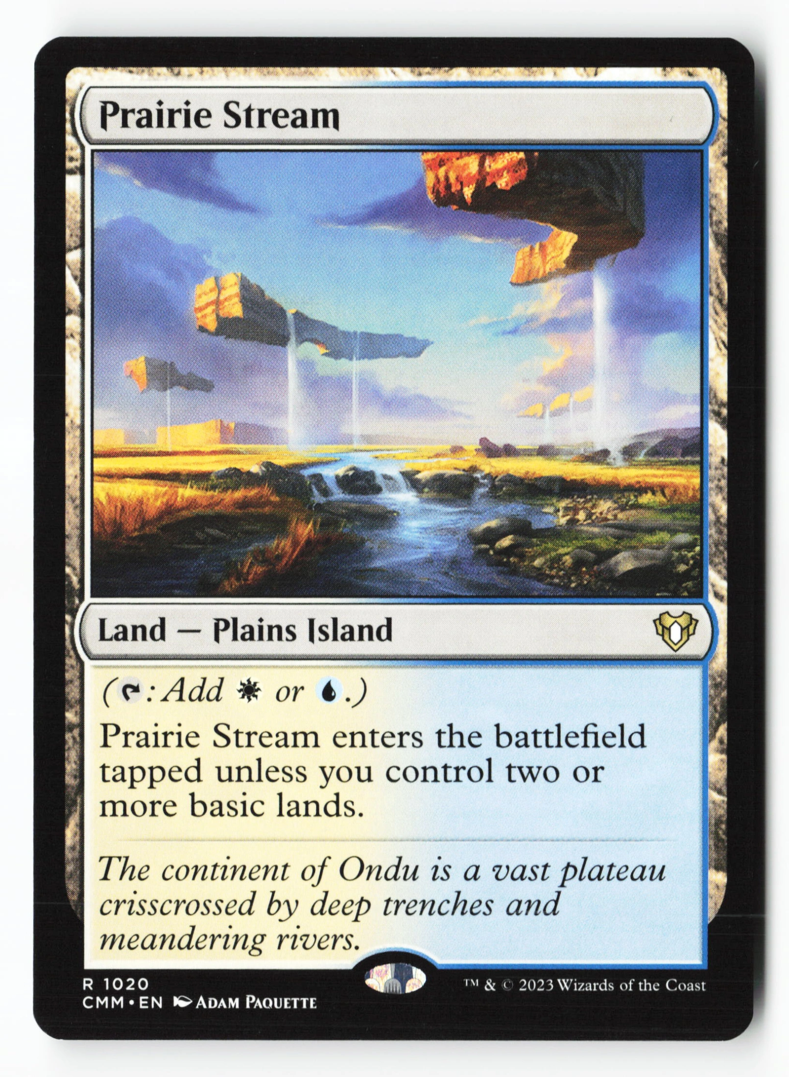 Prairie Stream (CMM 1020) — Voorkant