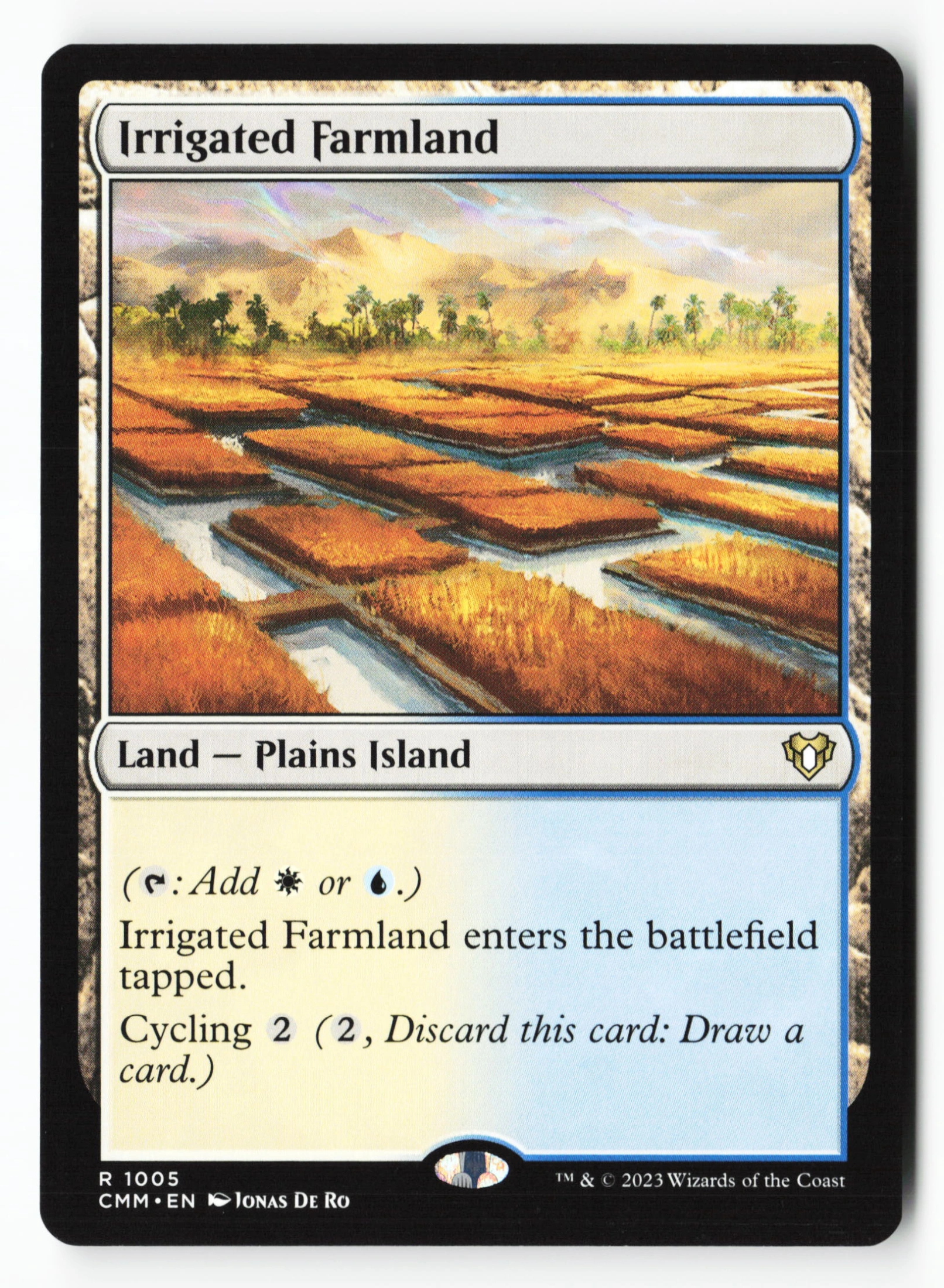 Irrigated Farmland (CMM 1005) — Voorkant
