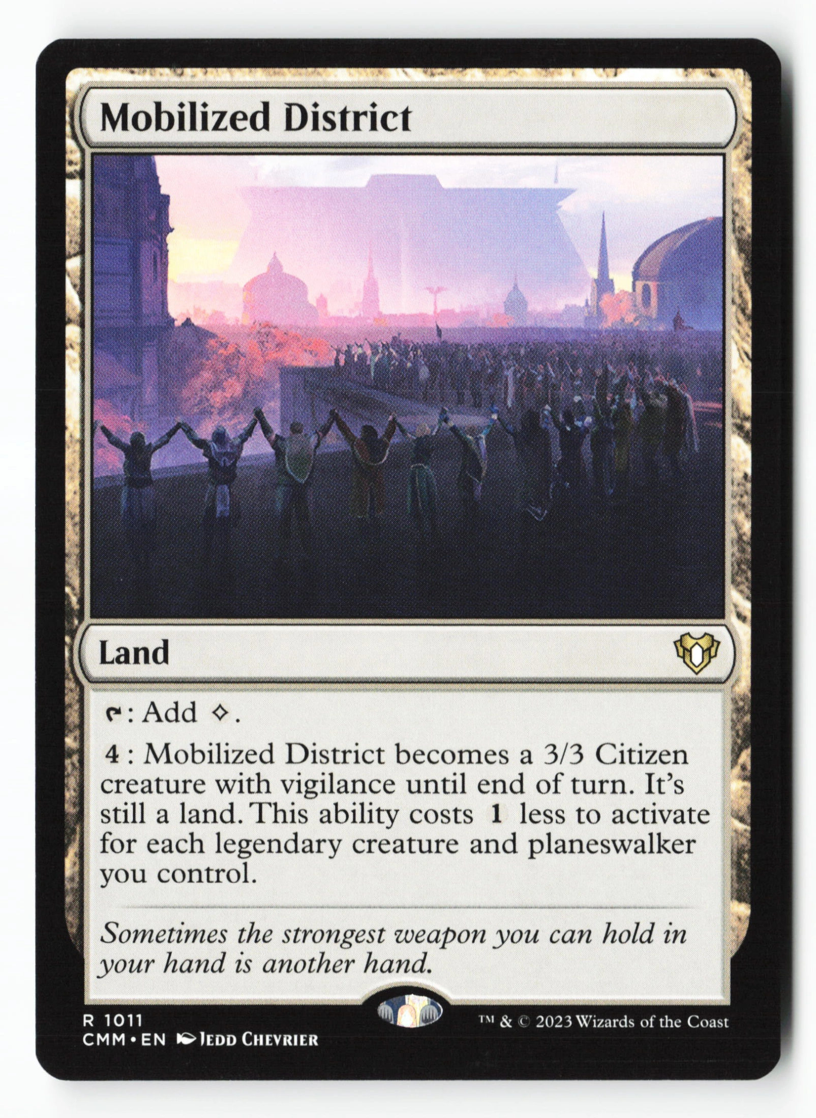 Mobilized District (CMM 1011) — Voorkant