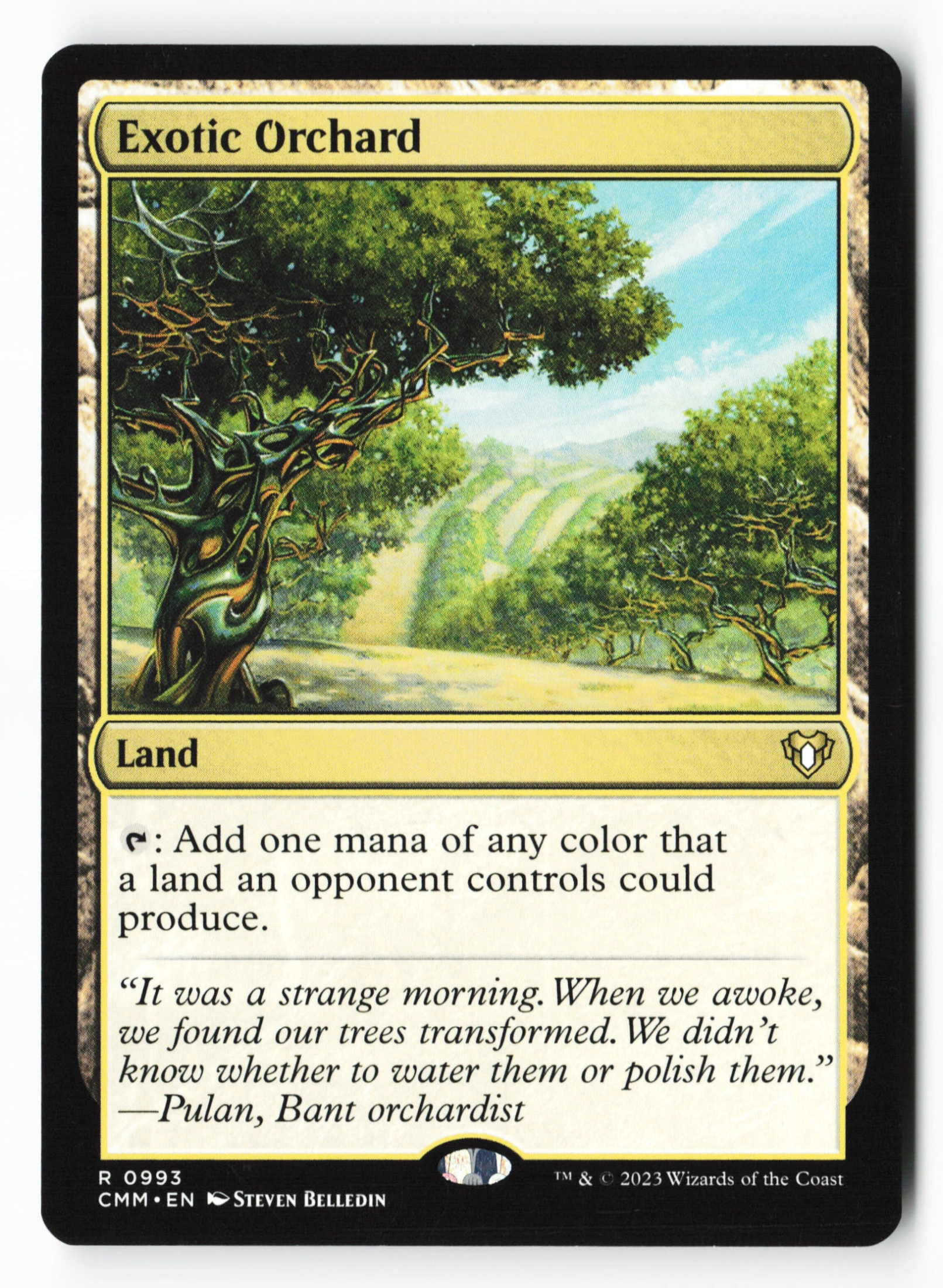Exotic Orchard (CMM 993) — Voorkant