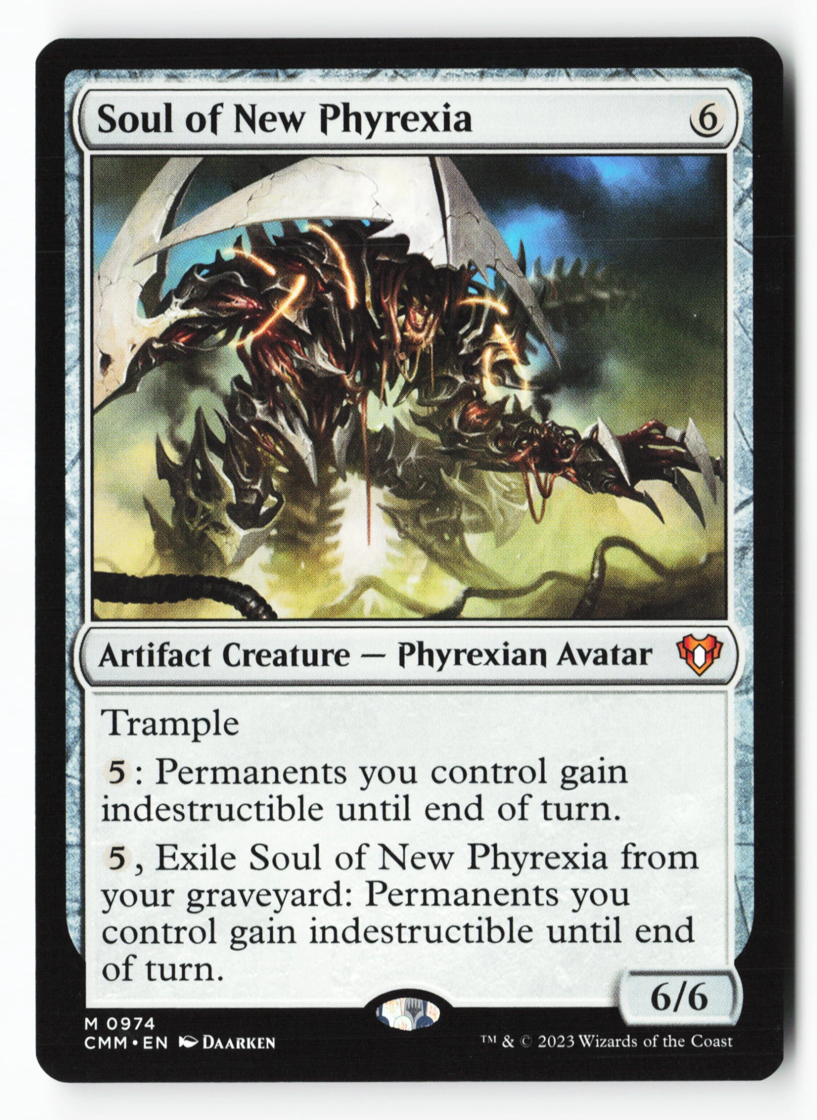 Soul of New Phyrexia (CMM 974) — Voorkant