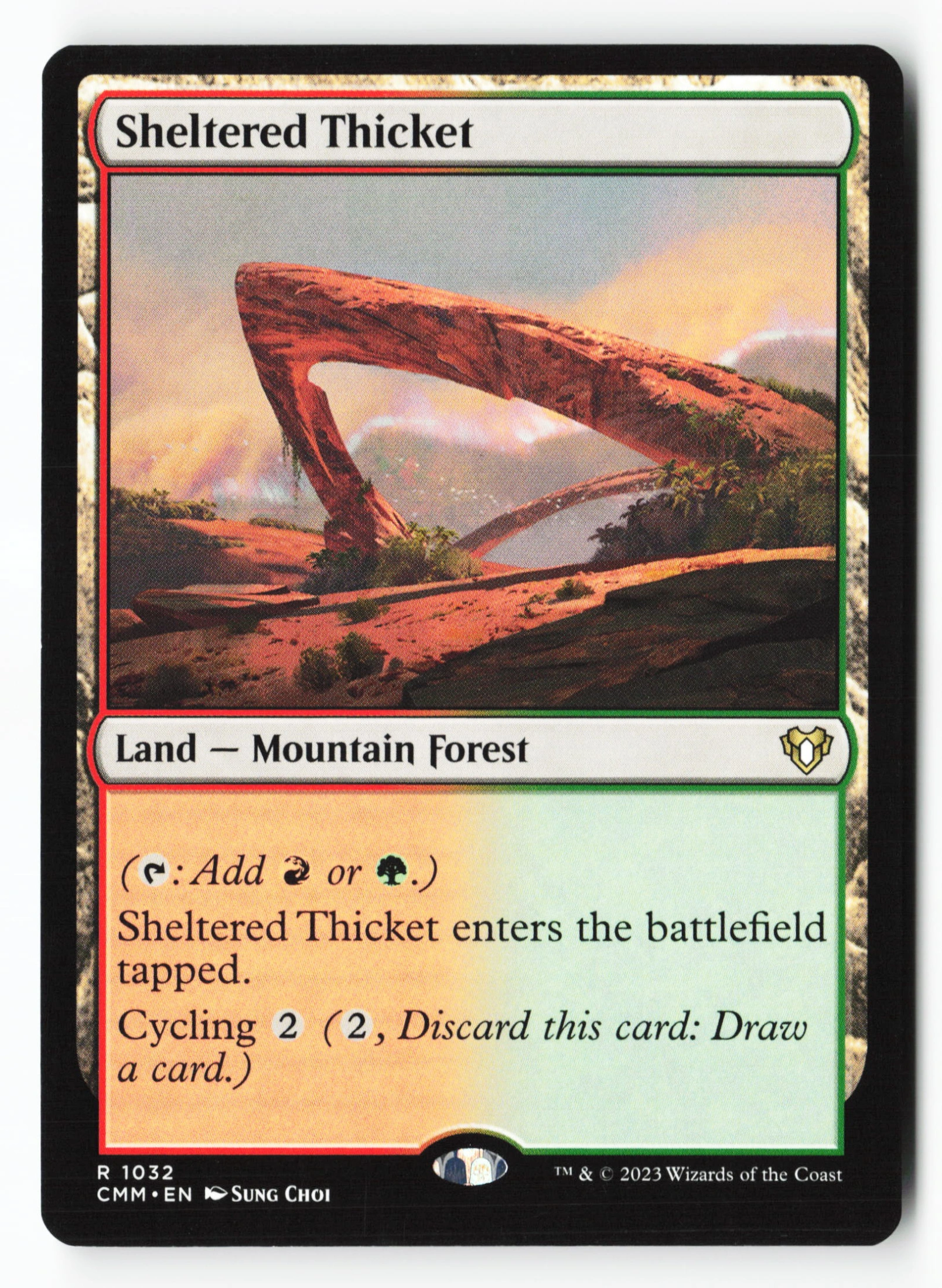 Sheltered Thicket (CMM 1032) — Voorkant