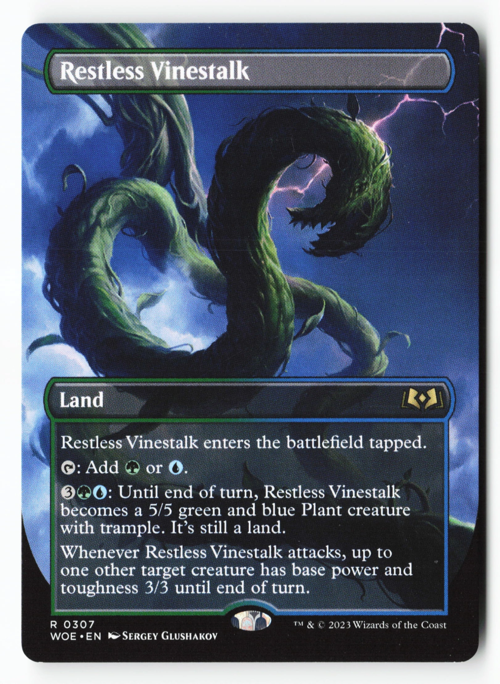 Restless Vinestalk (WOE 307) — Voorkant