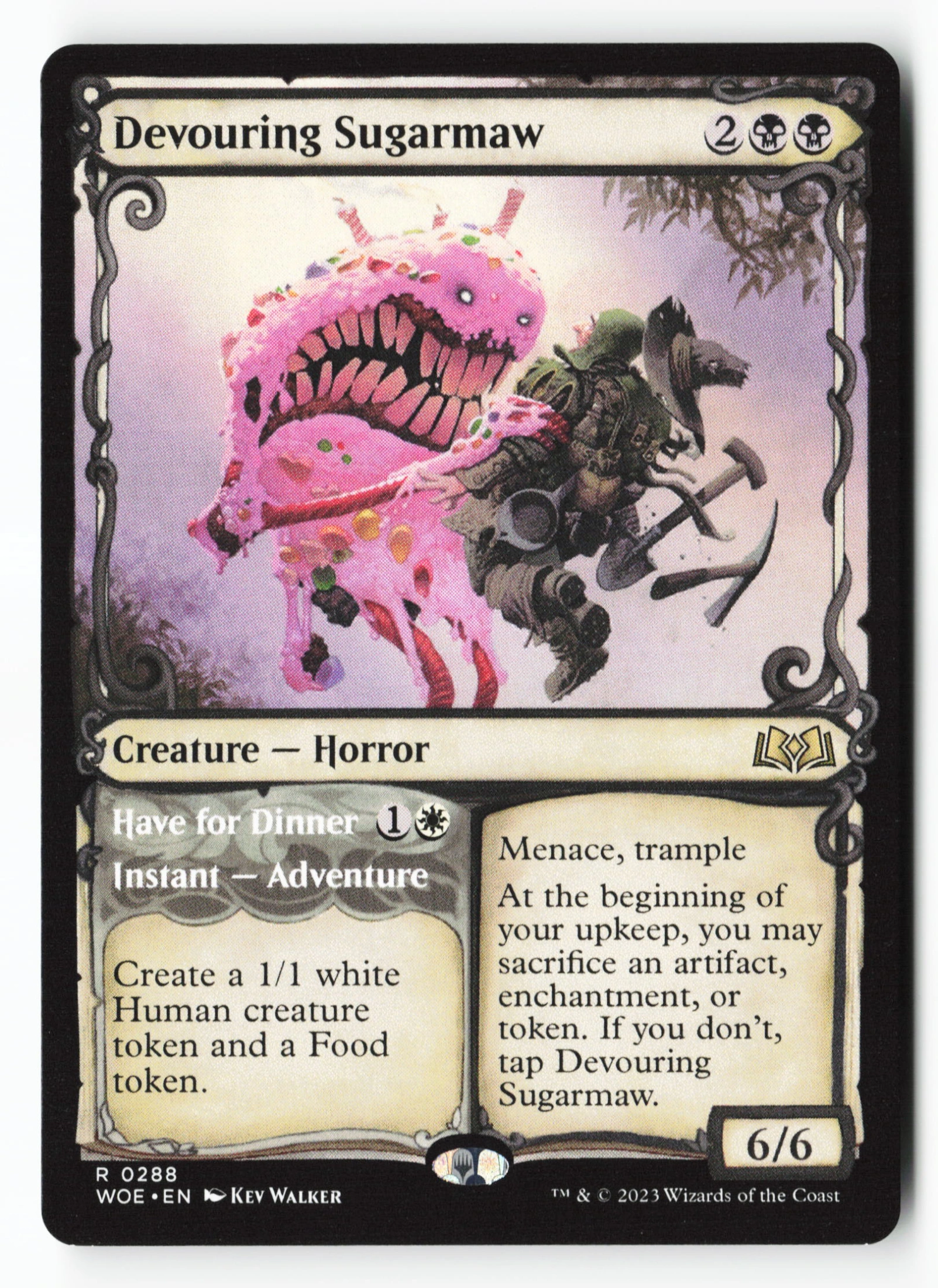 Devouring Sugarmaw // Have for Dinner (WOE 288) — Voorkant