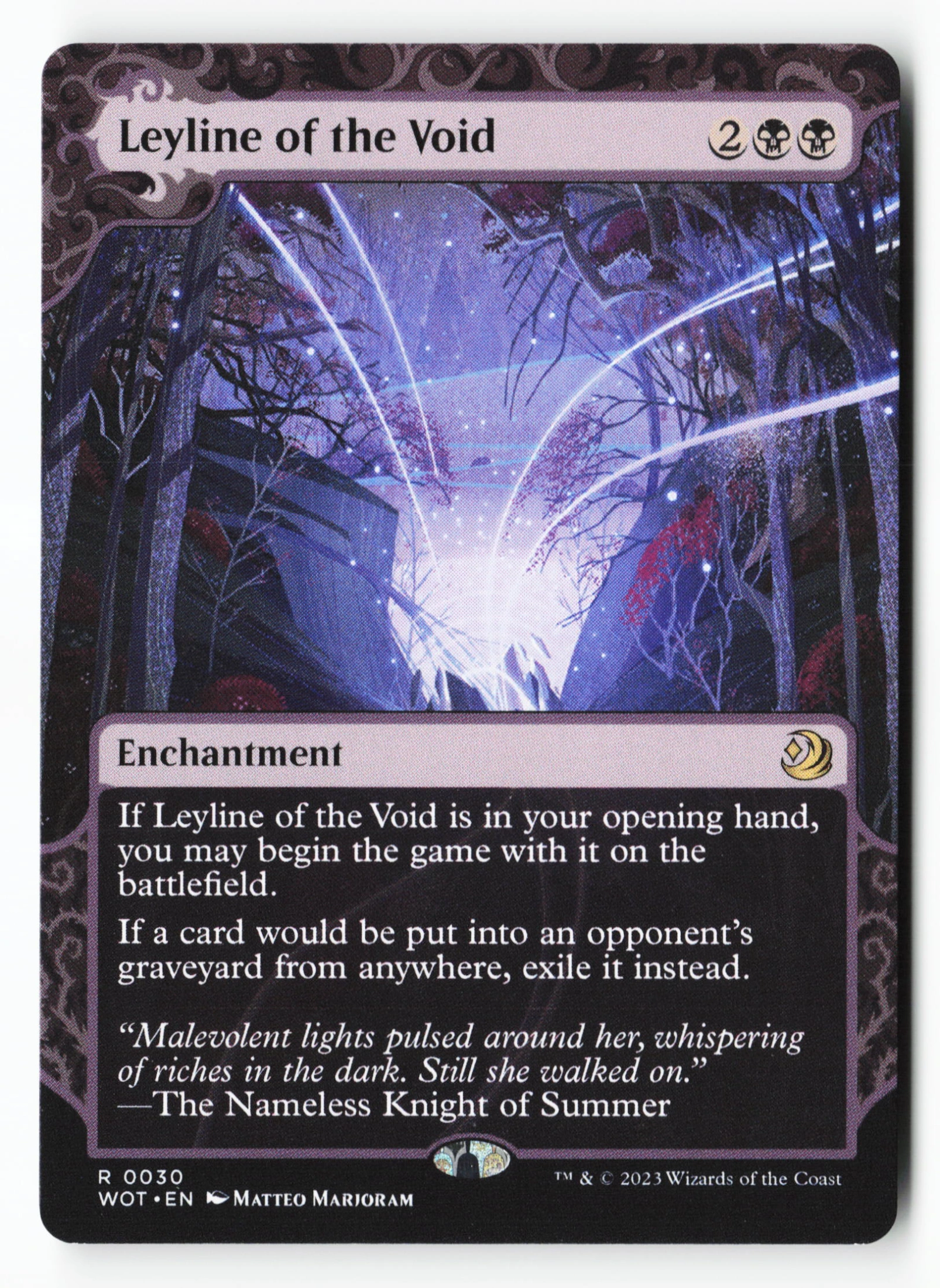 Leyline of the Void (WOT 030) — Voorkant