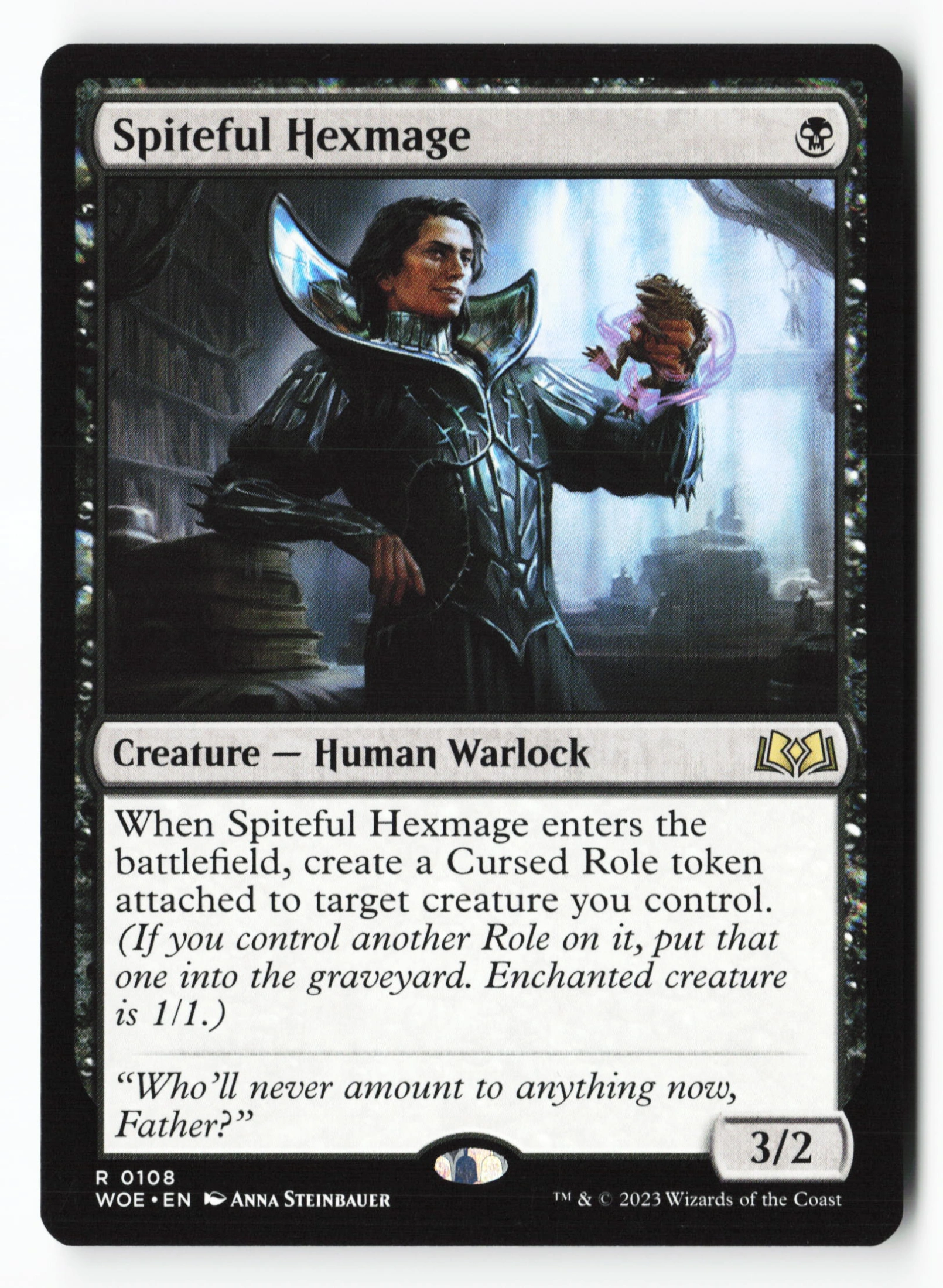 Spiteful Hexmage (WOE 108) — Voorkant