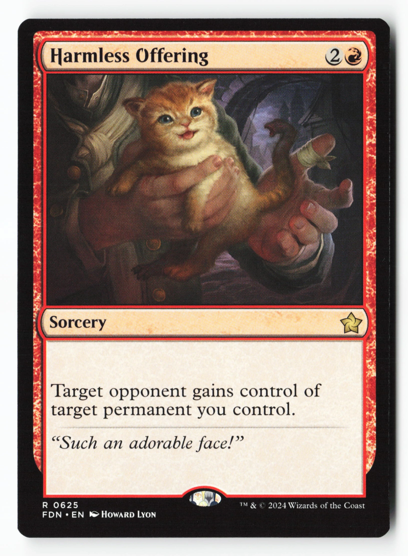 Harmless Offering (FDN 625) — Voorkant