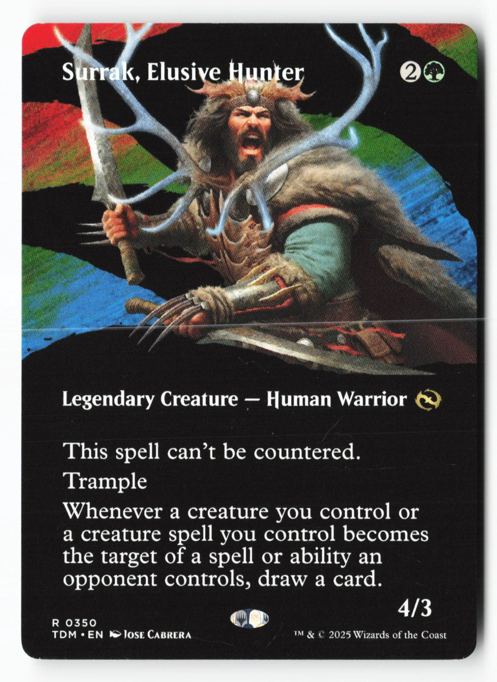 Surrak, Elusive Hunter (TDM 350) — Voorkant