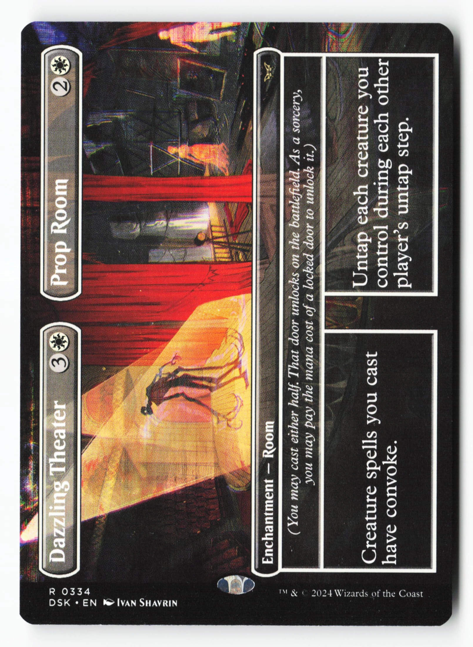 Dazzling Theater // Prop Room (DSK 334) — Voorkant