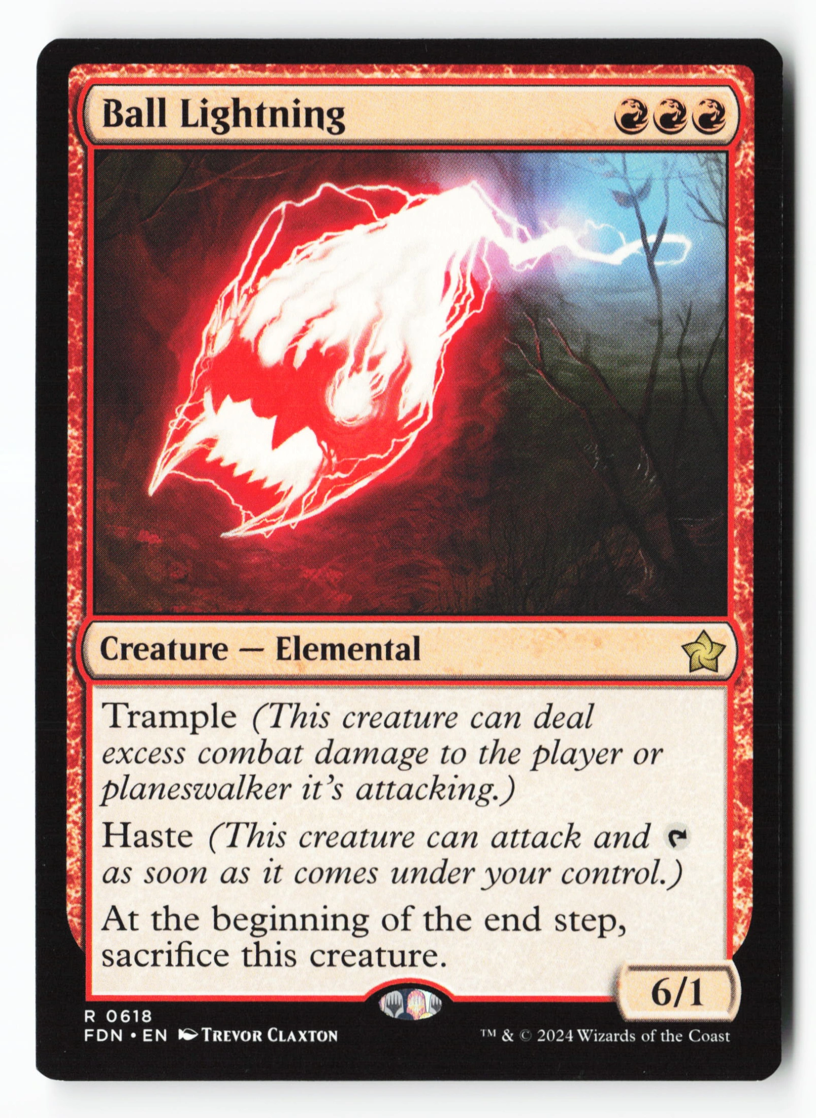 Ball Lightning (FDN 618) — Voorkant