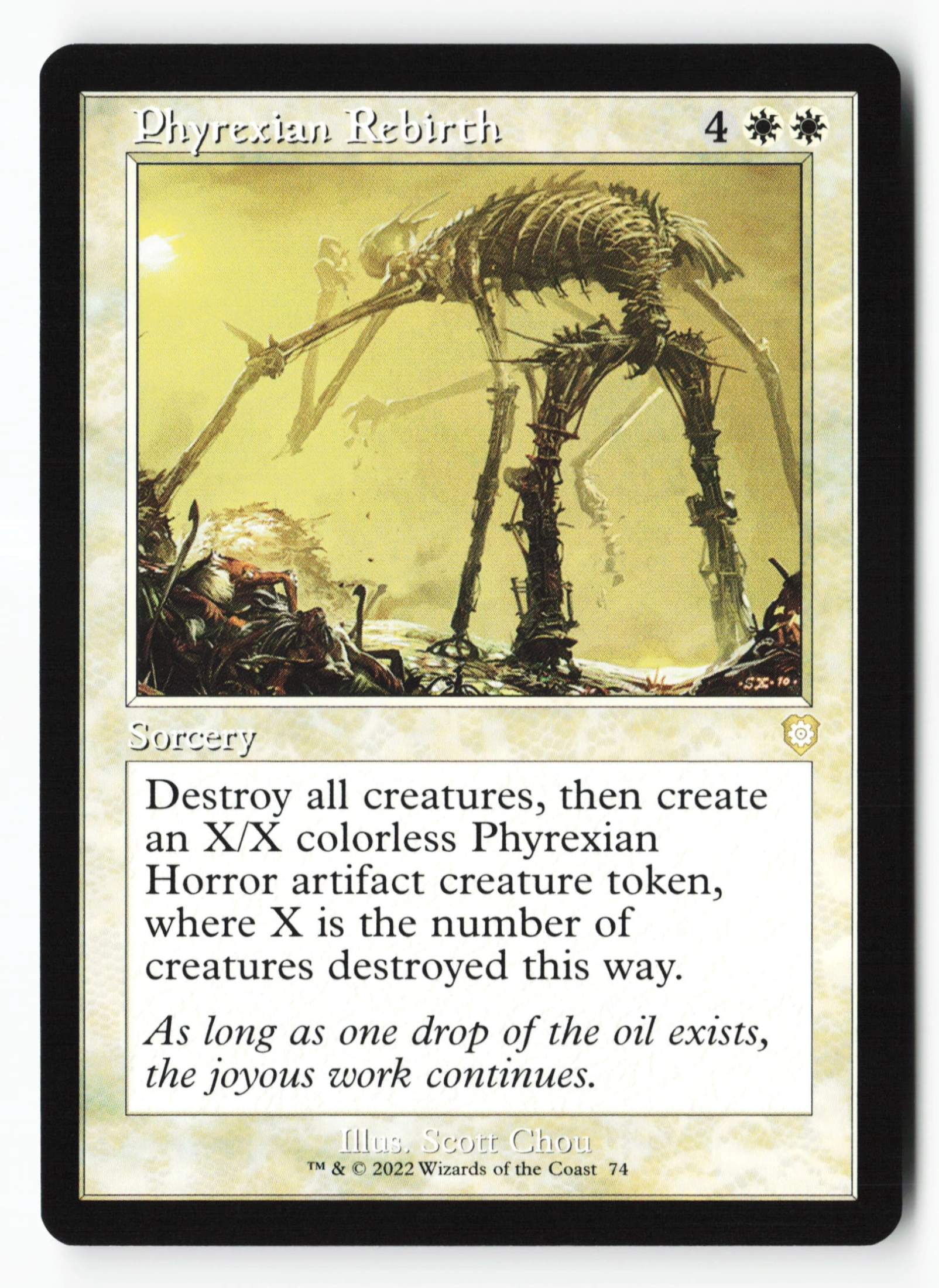 Phyrexian Rebirth (BRC 074) — Voorkant