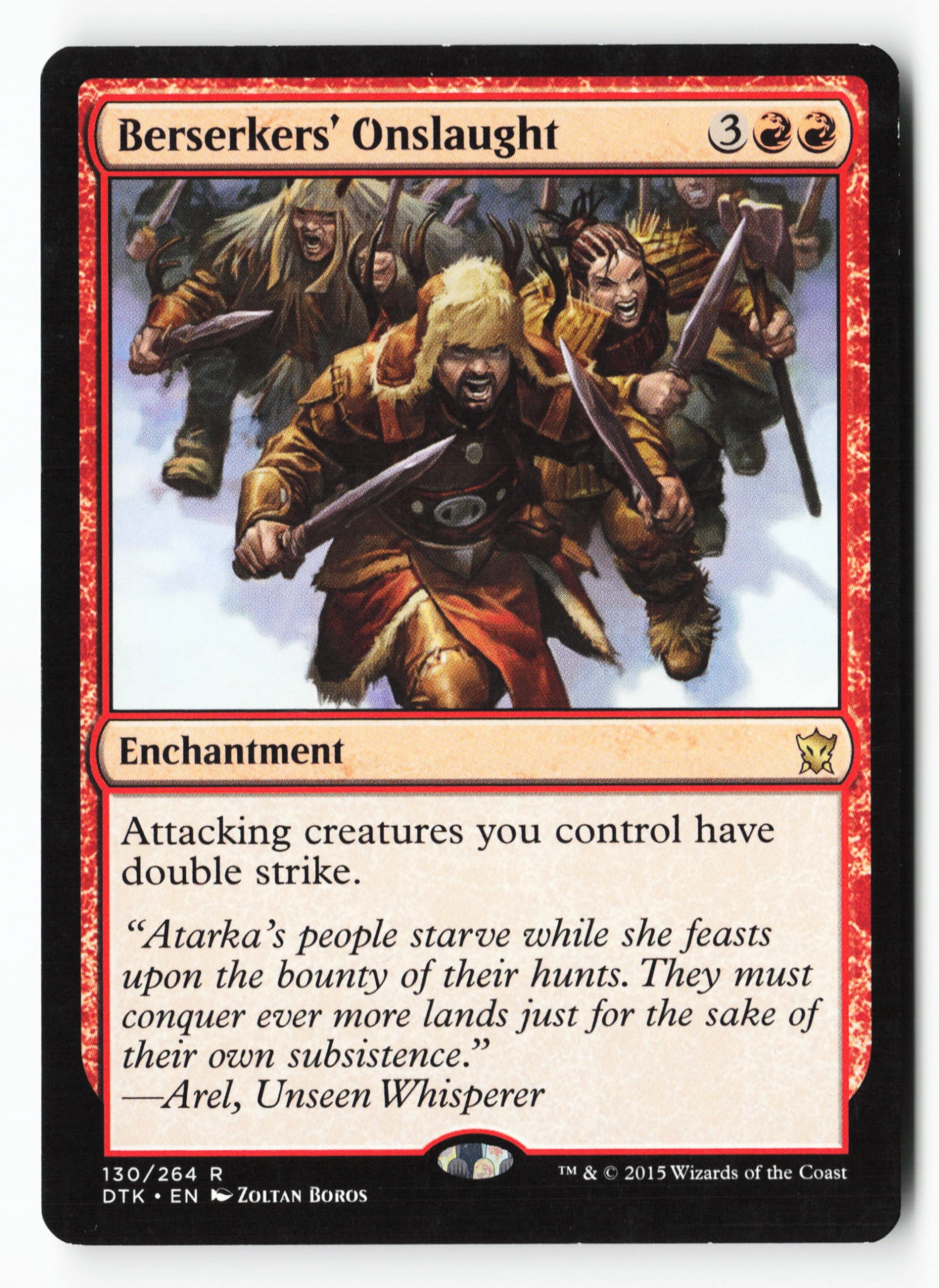 Berserkers' Onslaught (DTK 130) — Voorkant