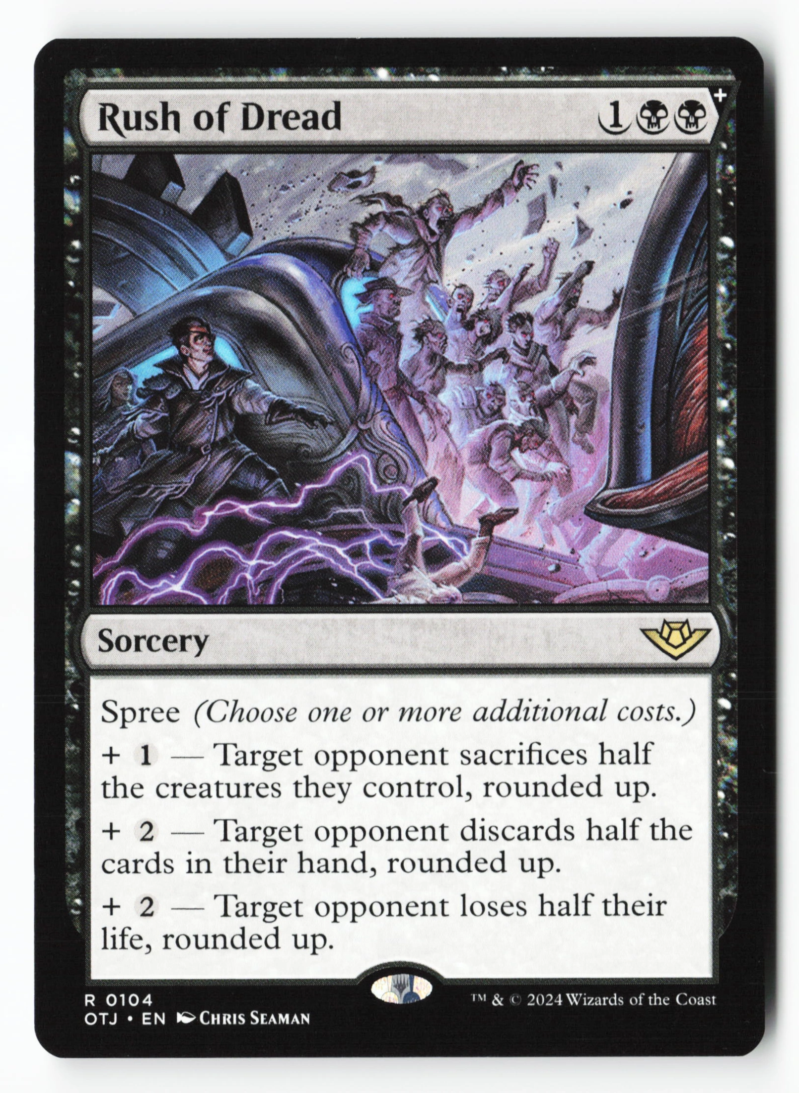 Rush of Dread (OTJ 104) — Voorkant