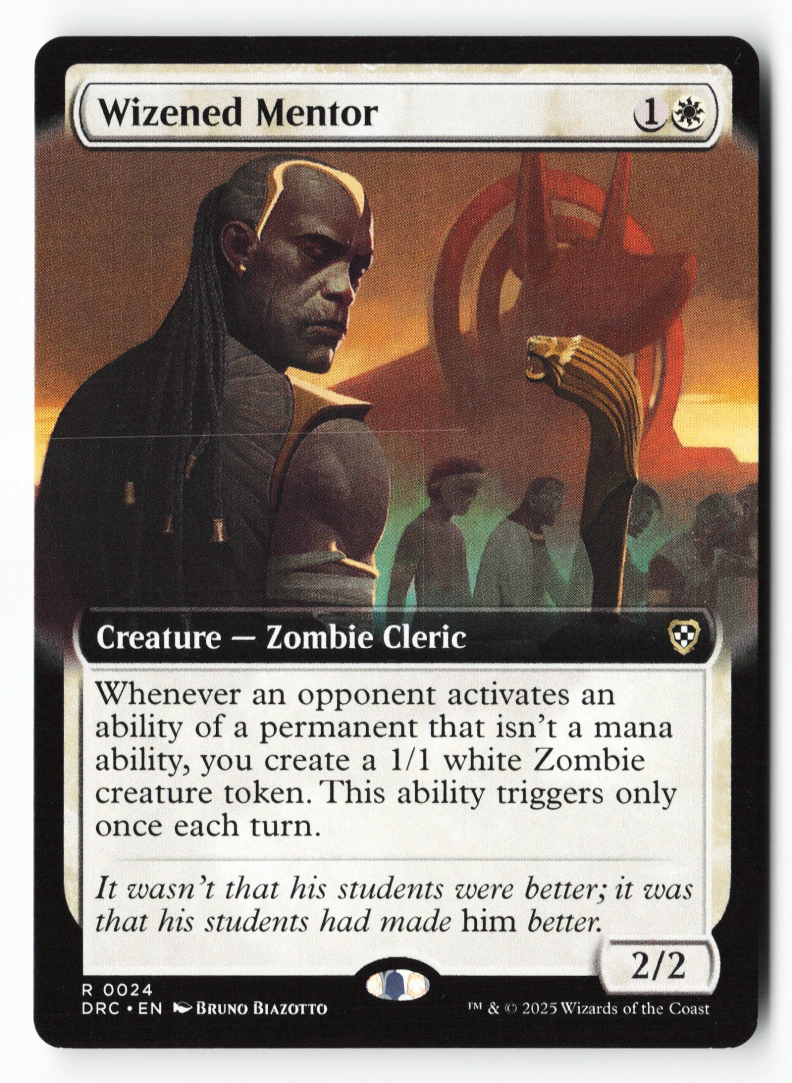 Wizened Mentor (DRC 024) — Voorkant