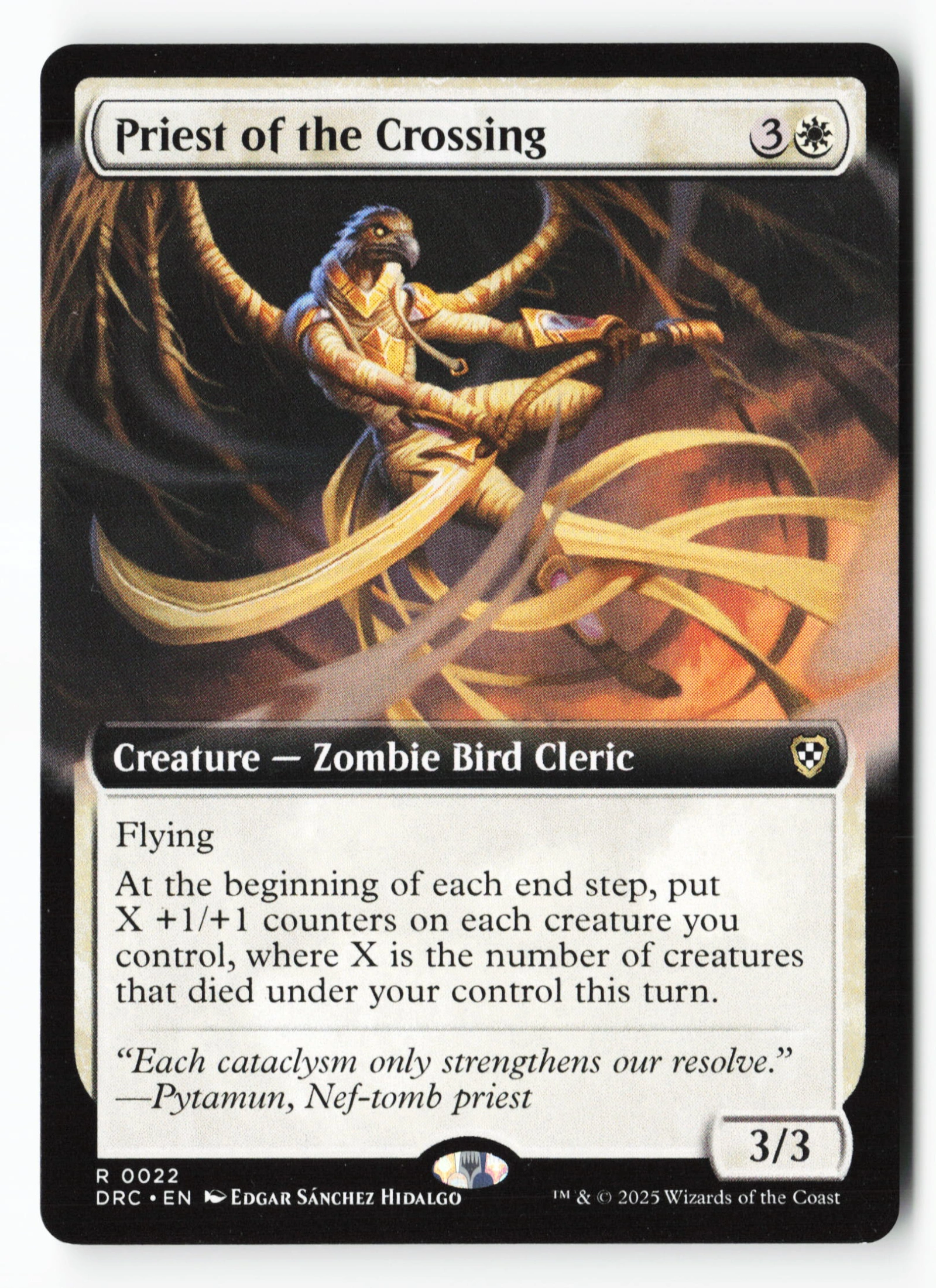 Priest of the Crossing (DRC 022) — Voorkant