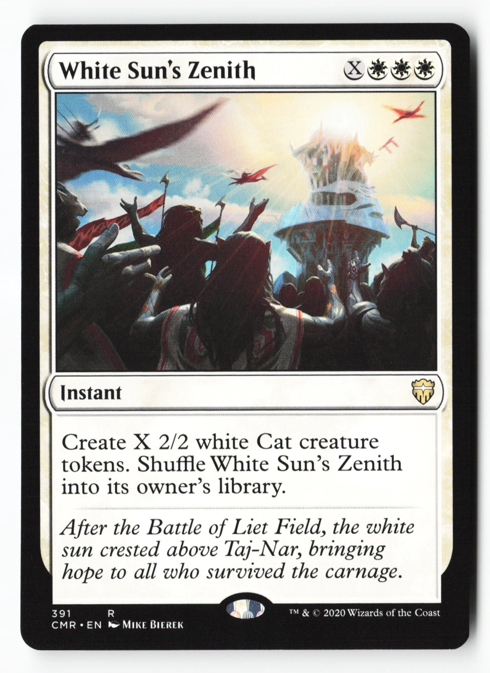 White Sun's Zenith (CMR 391) — Voorkant