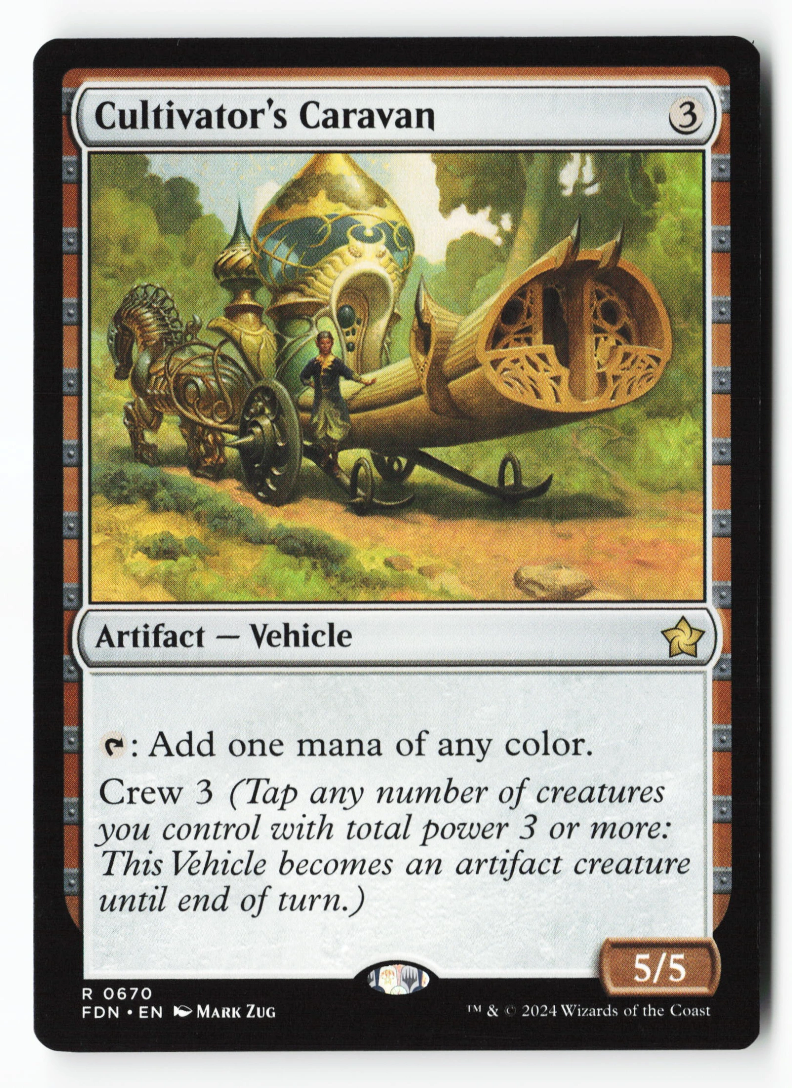 Cultivator's Caravan (FDN 670) — Voorkant